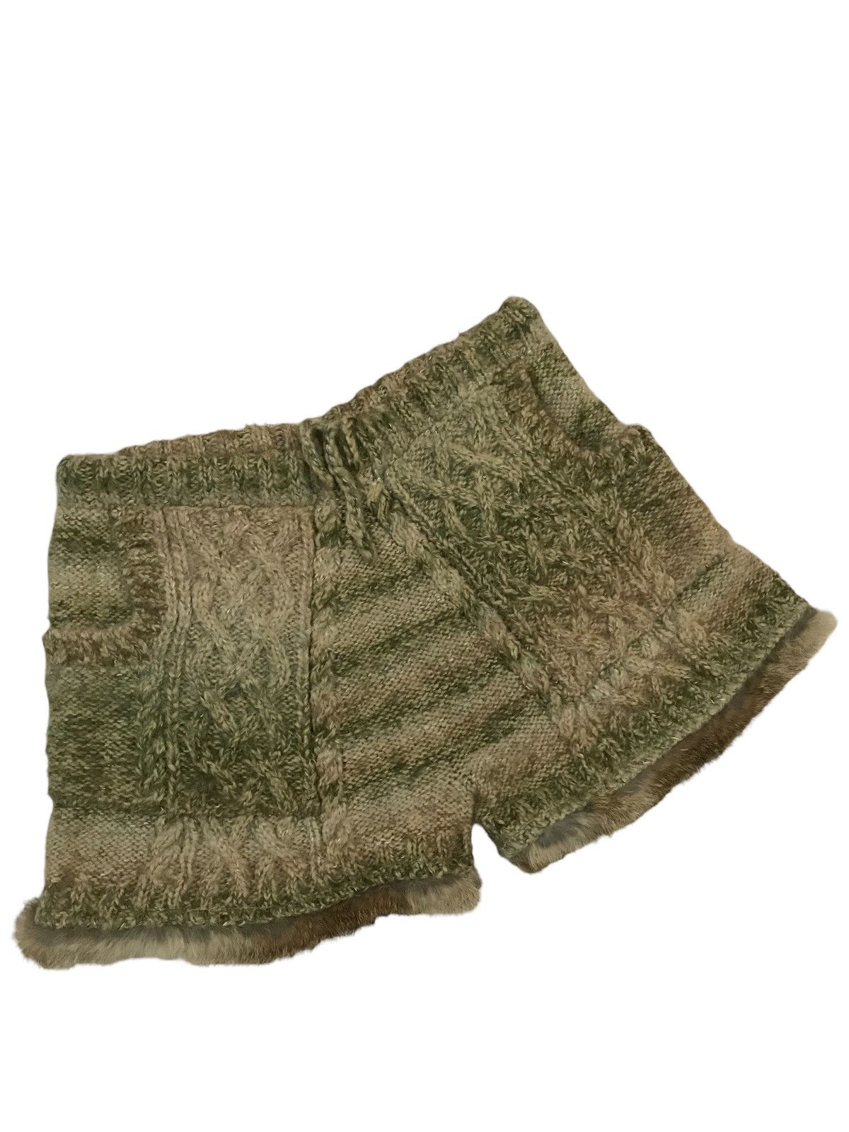 Japanese Brand Cheer knitted real fur nice design Size US 30 / EU 46 - 2 Thumbnail