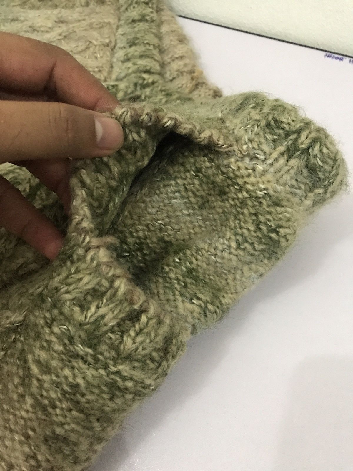 Japanese Brand Cheer knitted real fur nice design Size US 30 / EU 46 - 7 Thumbnail