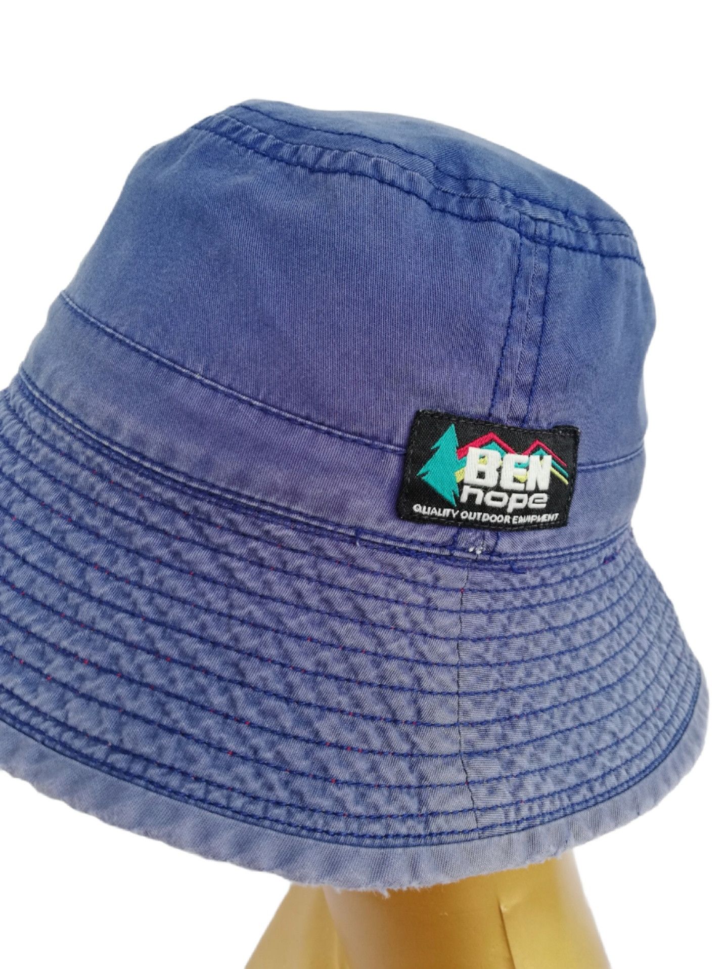 Japanese Brand 🔥I'm Right Here! Find Me! Big Logo Distressed Bucket Hat🔥 Size ONE SIZE - 18 Thumbnail
