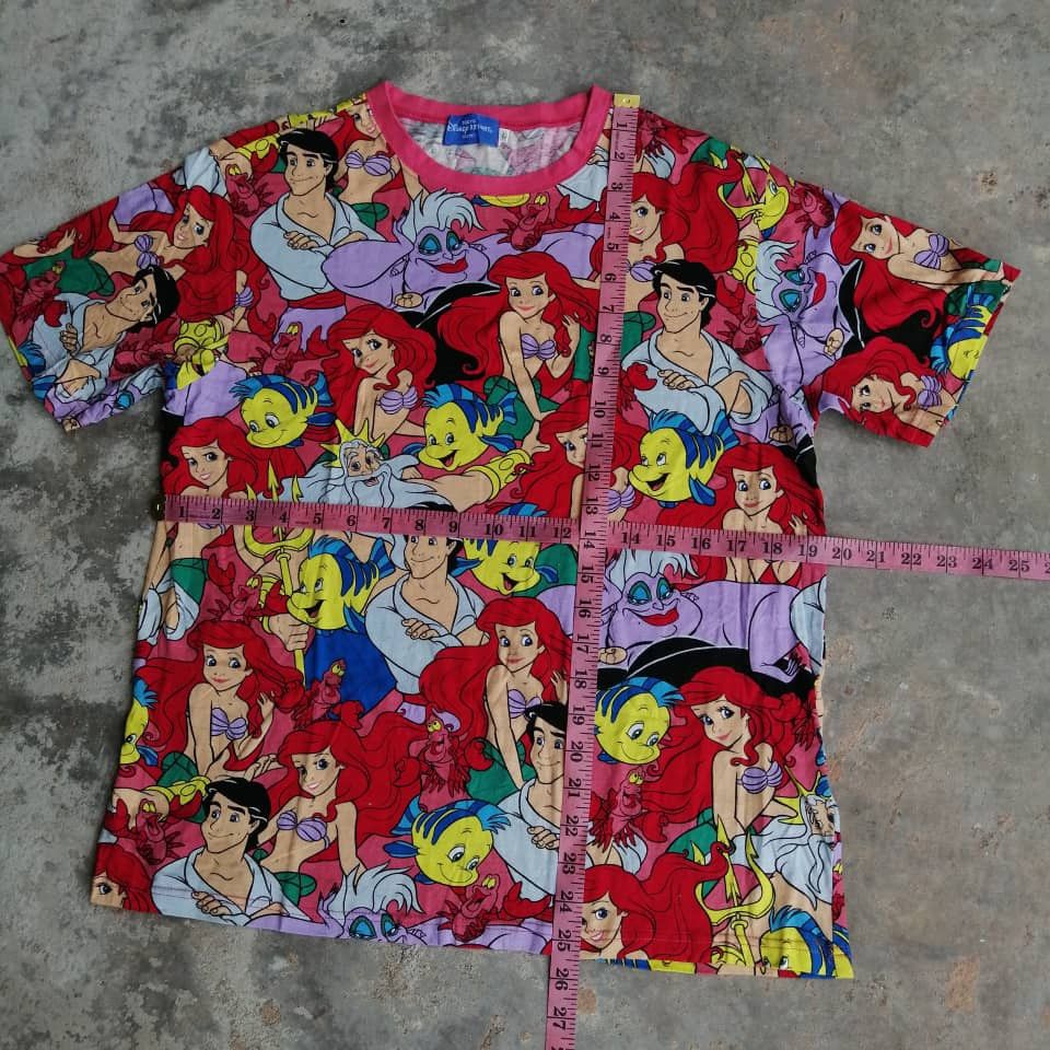 Cartoon Network × Disney × Vintage Vintage 90s Disney Cartoon Aladdin Graphic Tees Overprint Size US L / EU 52-54 / 3 - 5 Thumbnail