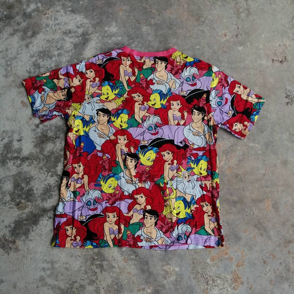 Cartoon Network × Disney × Vintage Vintage 90s Disney Cartoon Aladdin Graphic Tees Overprint Size US L / EU 52-54 / 3 - 2 Thumbnail