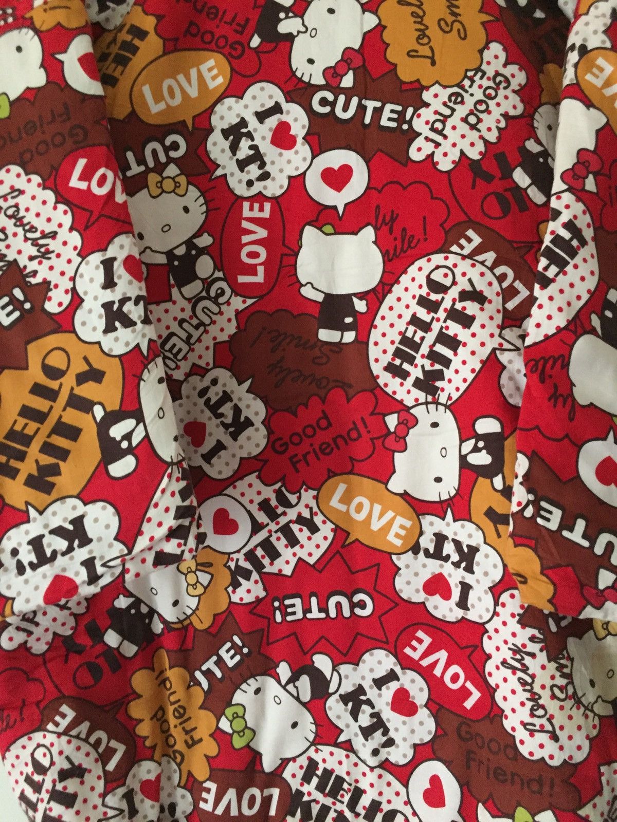 Japanese Brand hanten Kimono full print Hello Kitty jacket nice designer Size US L / EU 52-54 / 3 - 14 Thumbnail