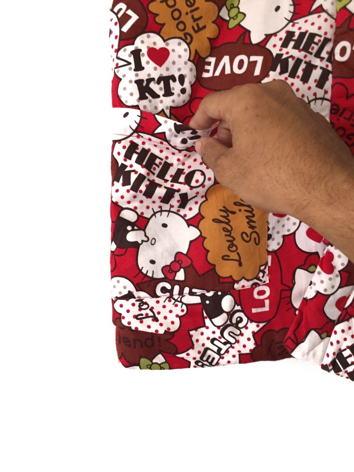 Japanese Brand hanten Kimono full print Hello Kitty jacket nice designer Size US L / EU 52-54 / 3 - 6 Thumbnail