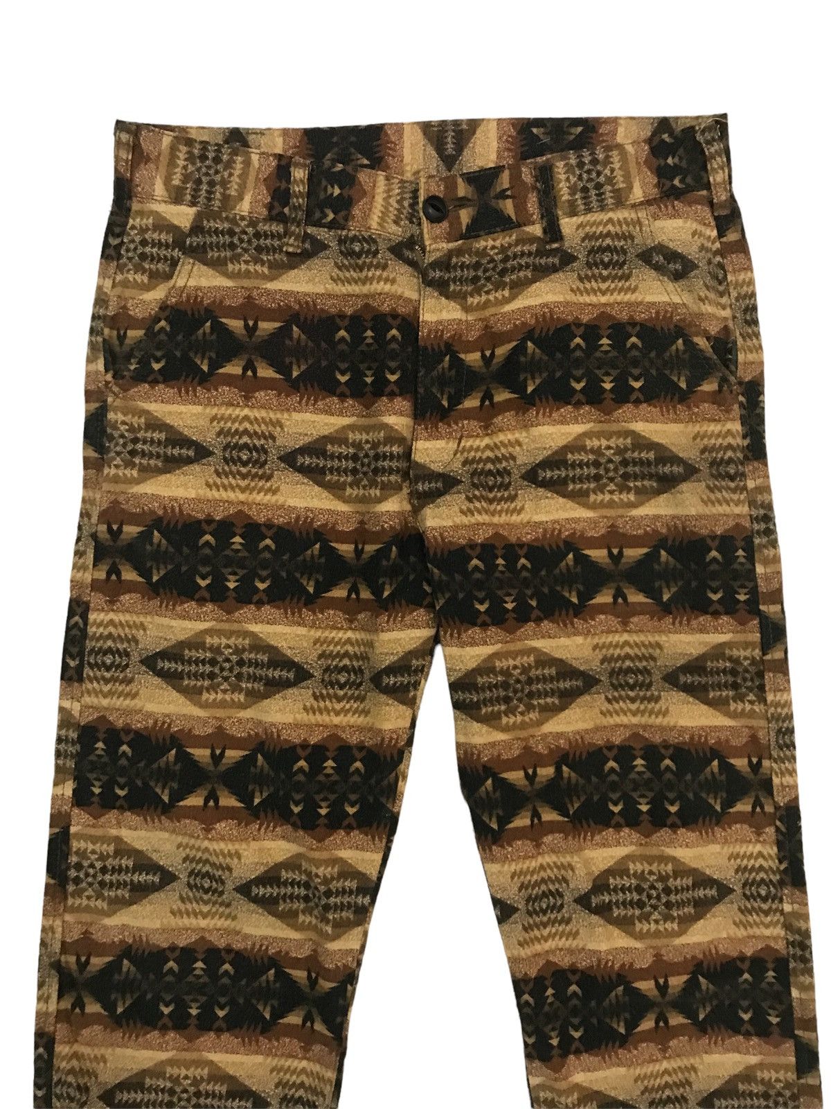 Native Native printed cropped pant nice design Size US 32 / EU 48 - 2 Thumbnail