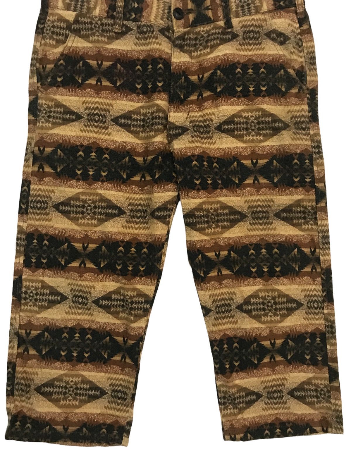 Native Native printed cropped pant nice design Size US 32 / EU 48 - 3 Thumbnail