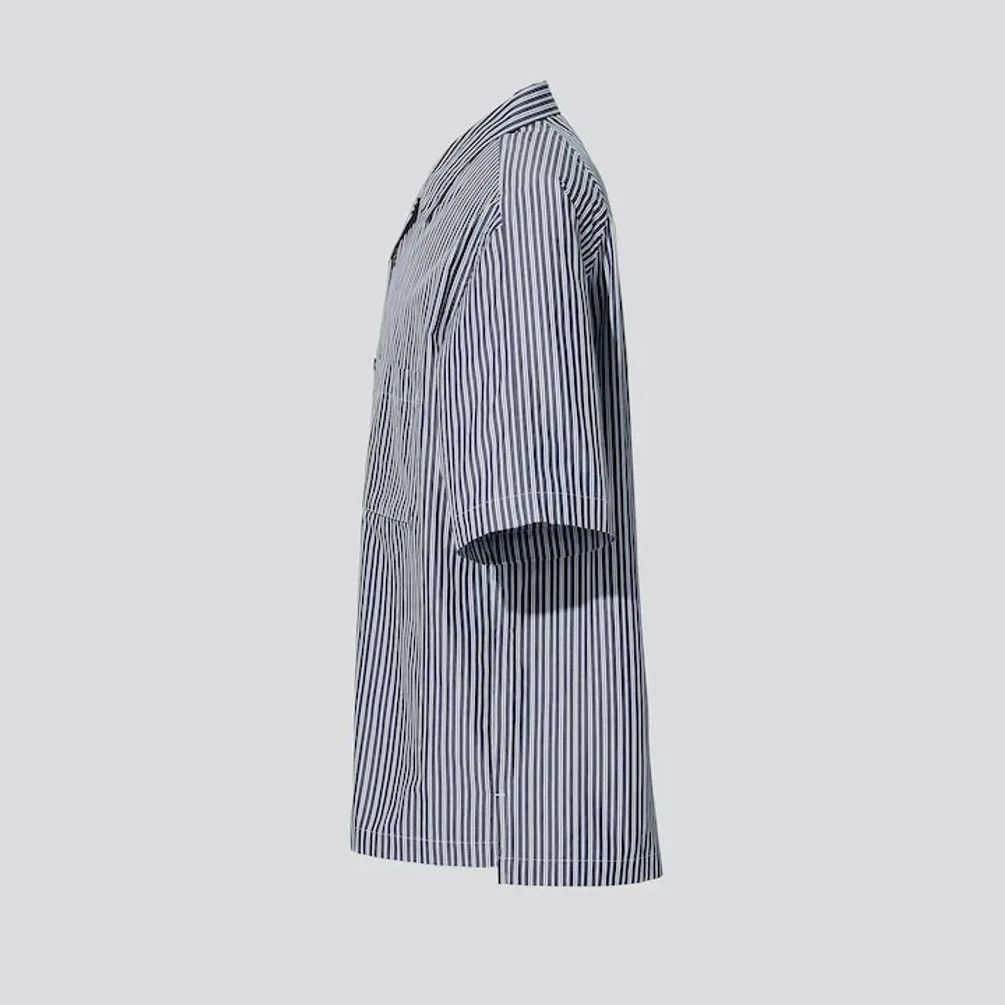 Jil Sander × Uniqlo Final Drop! Uniqlo Jil Sander +J Collar Short Sleeve Shirt Size US L / EU 52-54 / 3 - 3 Thumbnail