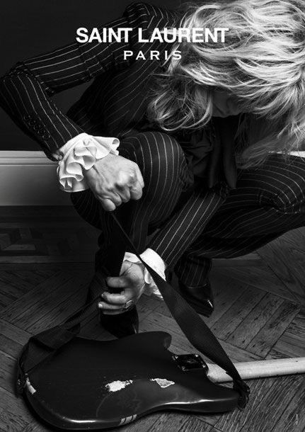 Hedi Slimane × Saint Laurent Paris Courtney Love Personal Tuxedo FW13 Campaign Size 36S - 4 Thumbnail