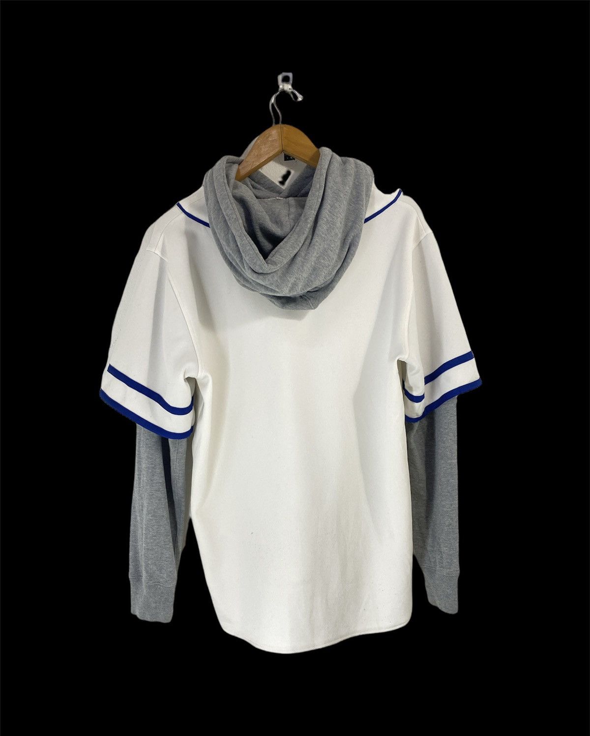 Japanese Brand XLarge Baseball Jersey Sweatshirt Hoodies Design Size US L / EU 52-54 / 3 - 2 Thumbnail