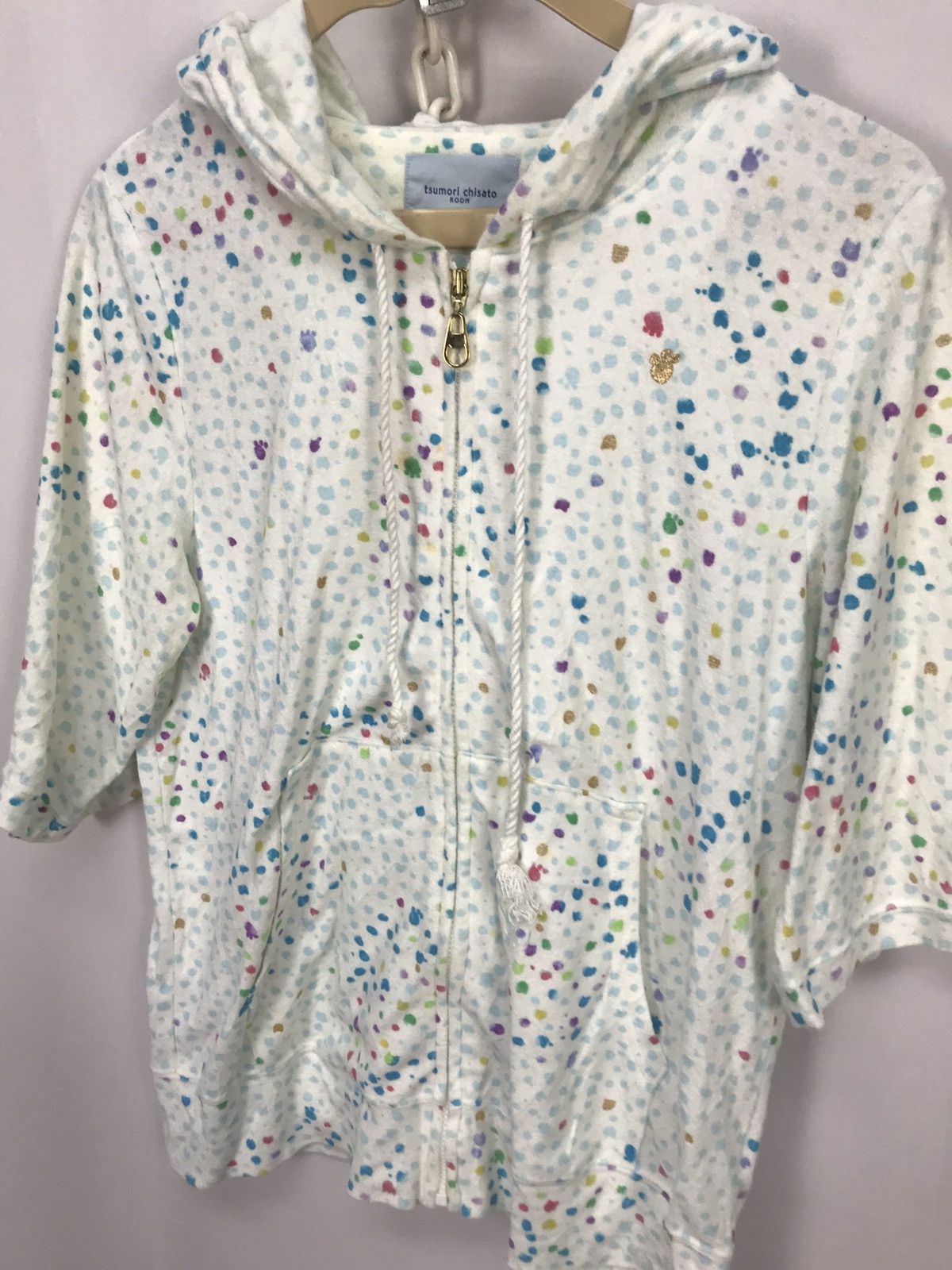 Japanese Brand × Tsumori Chisato Tsumori chisato room zipper hoodie shorts sleeve Size US S / EU 44-46 / 1 - 6 Thumbnail