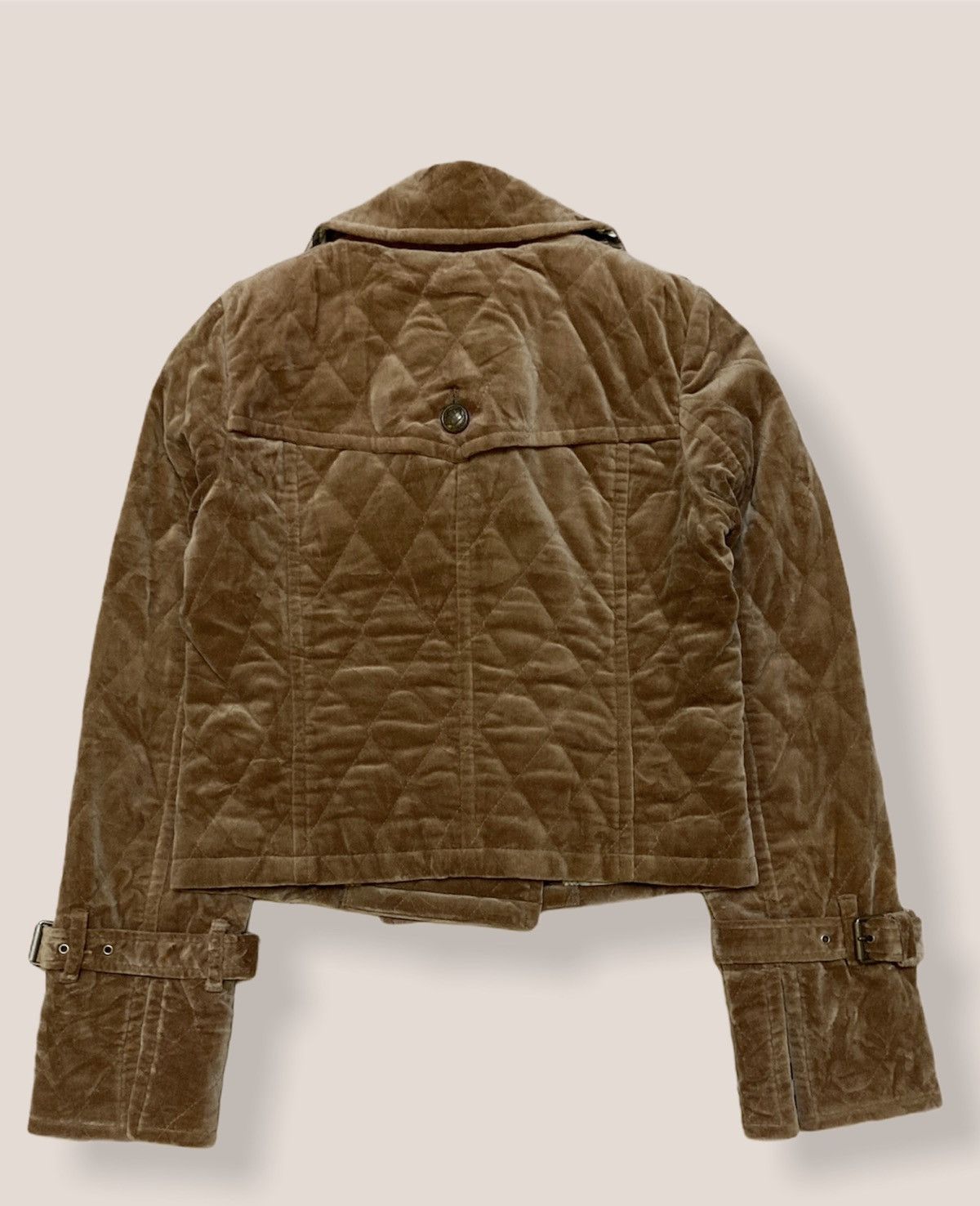 Burberry Burberry London Nova Check Velvet Jacket Size XS / US 0-2 / IT 36-38 - 7 Thumbnail