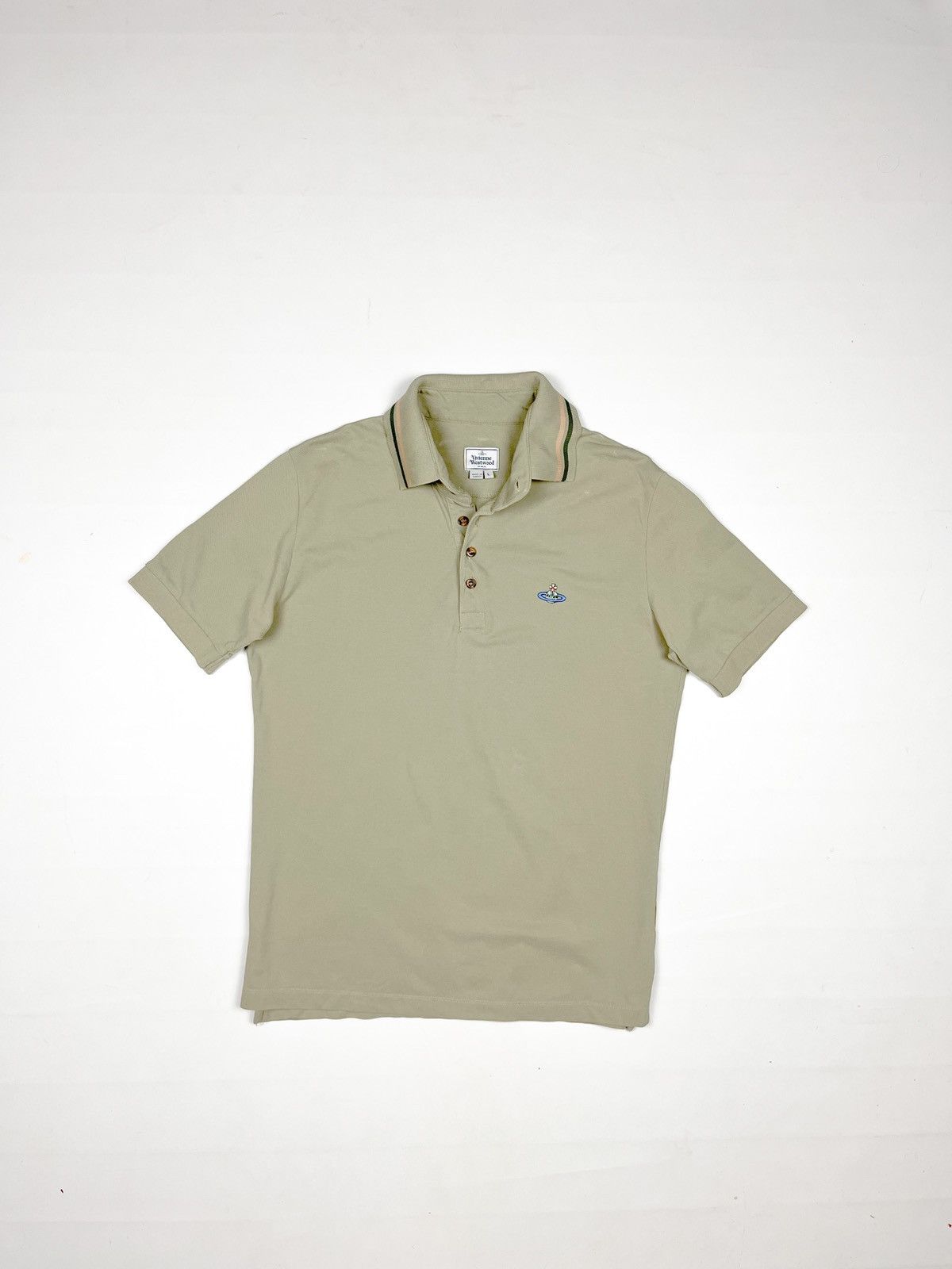 Vivienne Westwood Vivienne Westwoood light khaki polo tshirt L Size US L / EU 52-54 / 3 - 1 Thumbnail