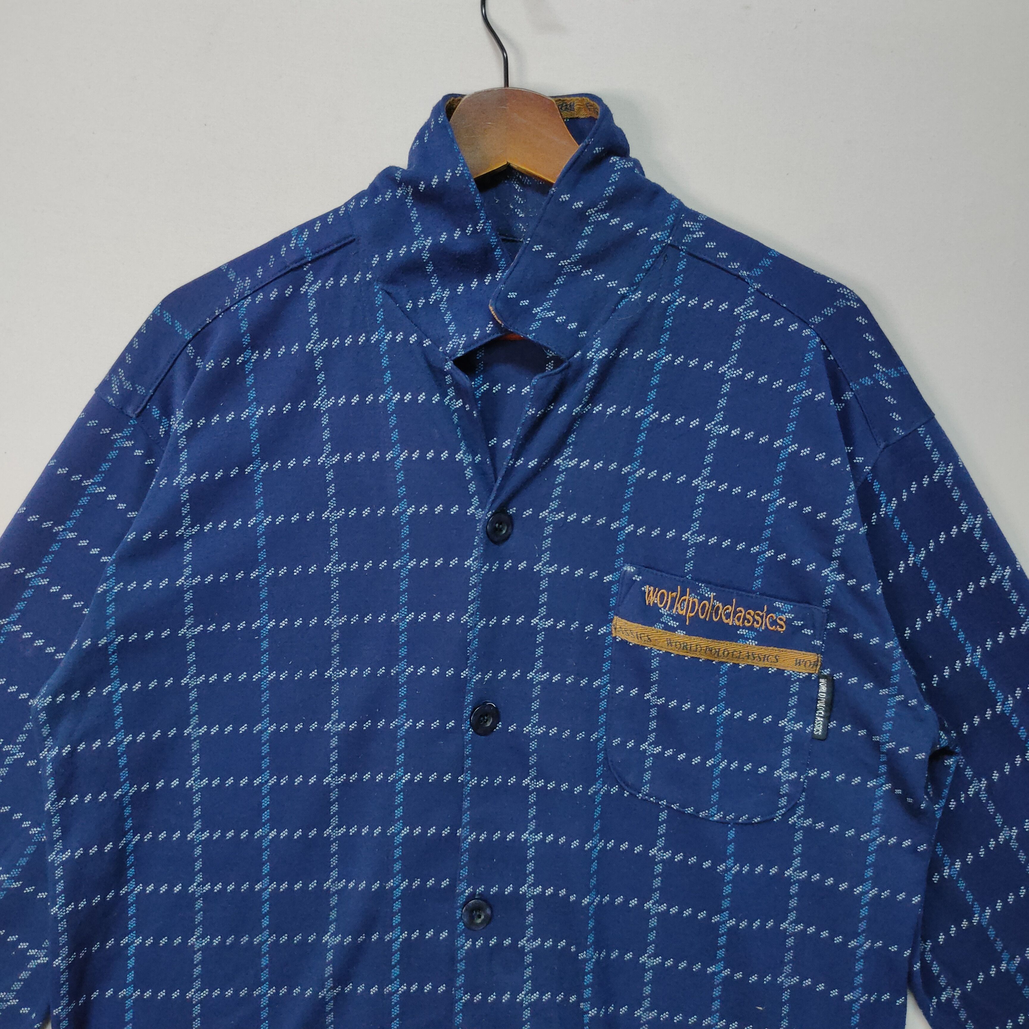 U.S. Polo Assn. VINTAGE WORLD POLO CLASSICS BUTTON UPS LONG SLEEVE Size US L / EU 52-54 / 3 - 9 Thumbnail