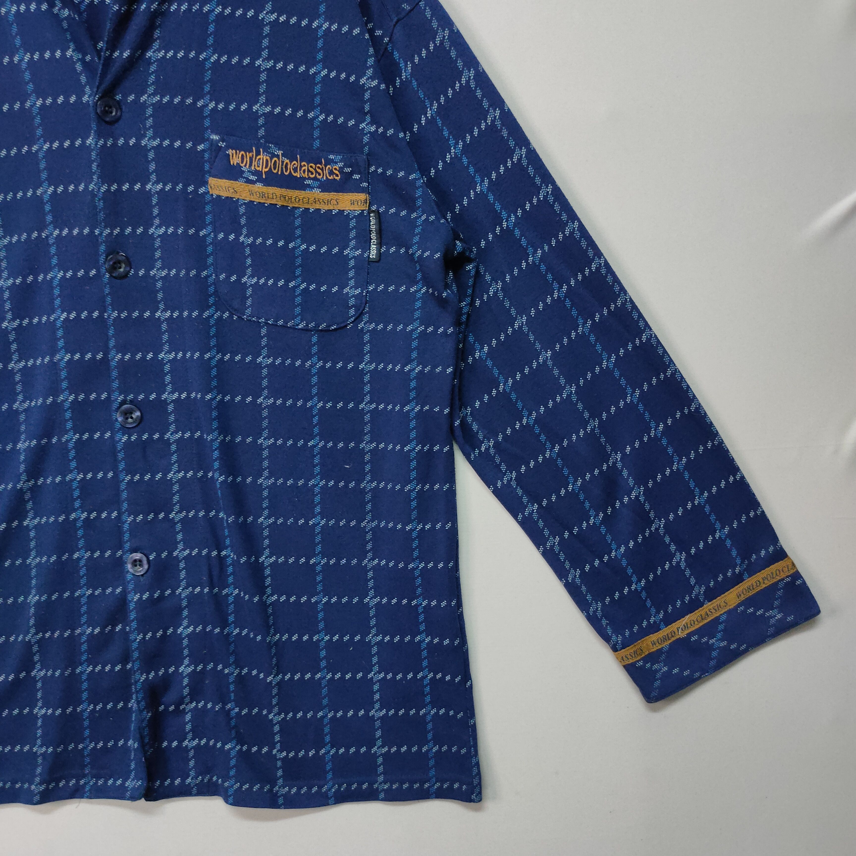 U.S. Polo Assn. VINTAGE WORLD POLO CLASSICS BUTTON UPS LONG SLEEVE Size US L / EU 52-54 / 3 - 10 Thumbnail