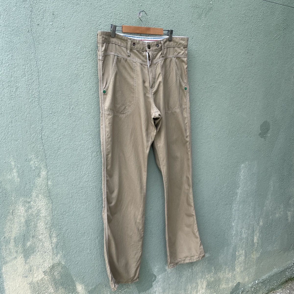 Edwin Vintage EDWIN DUNGAREE Casual Pants Size US 35 - 2 Thumbnail