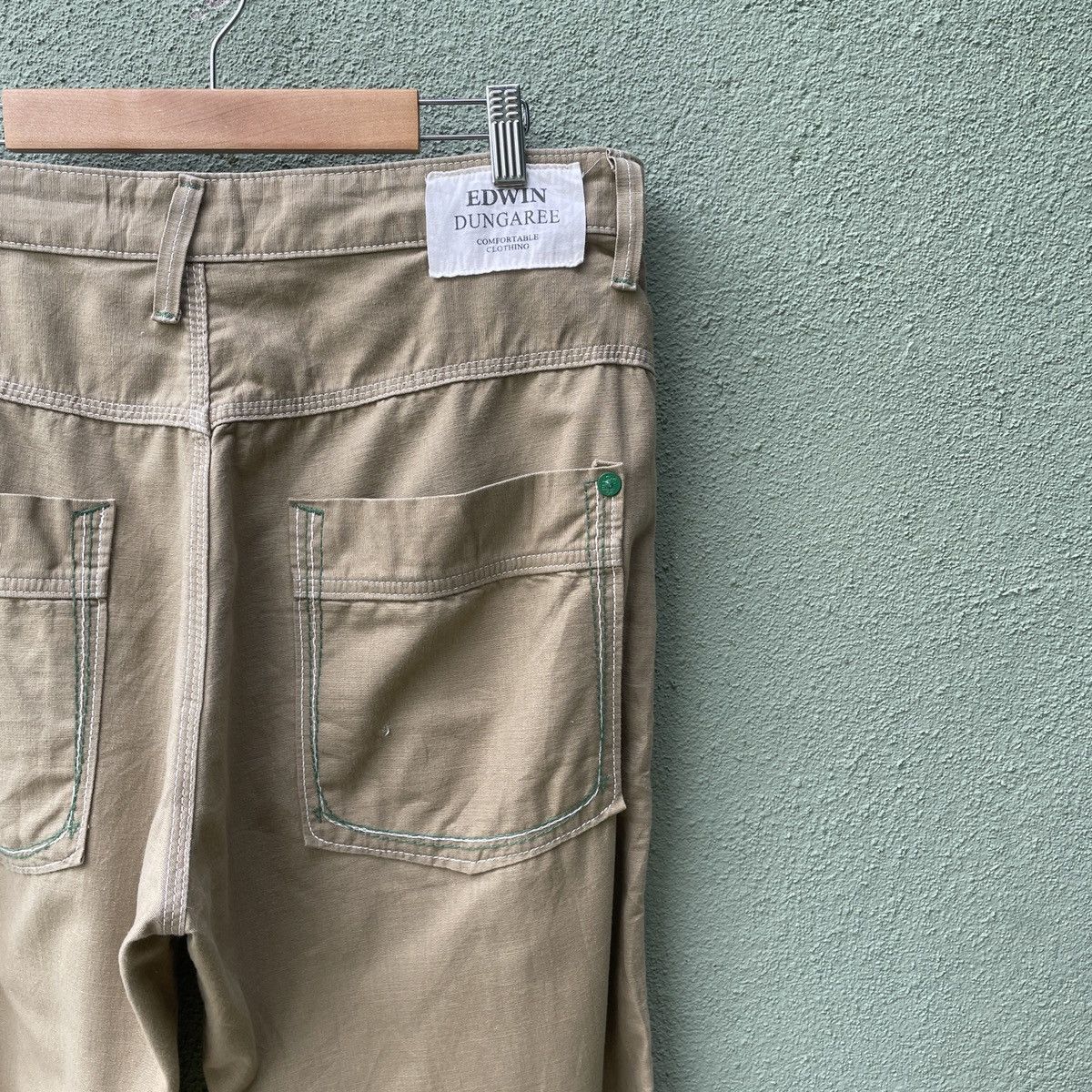 Edwin Vintage EDWIN DUNGAREE Casual Pants Size US 35 - 12 Thumbnail