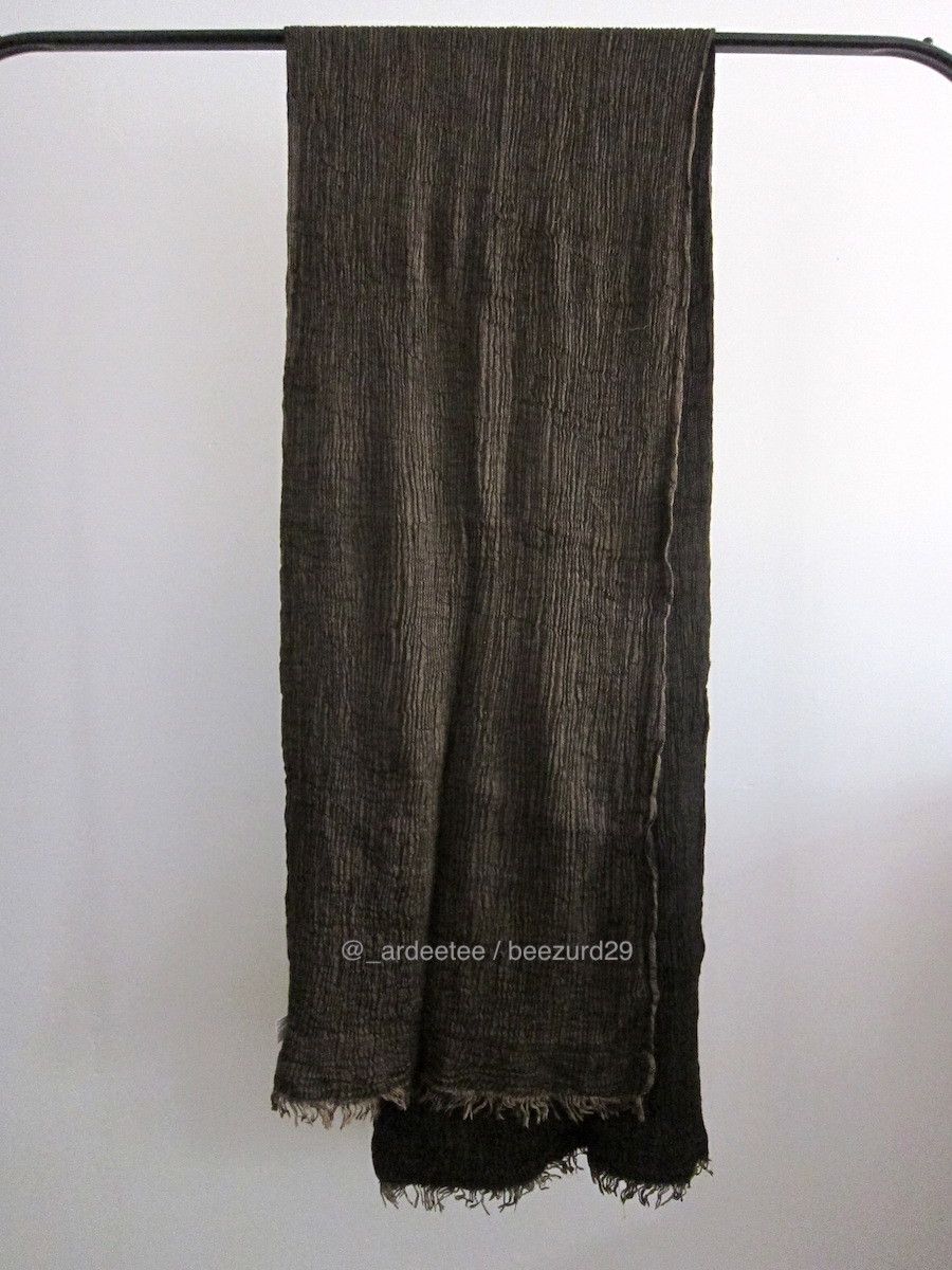 Faliero Sarti LARGE CASHMERE/SILK SCARF RUST Size ONE SIZE - 1 Thumbnail
