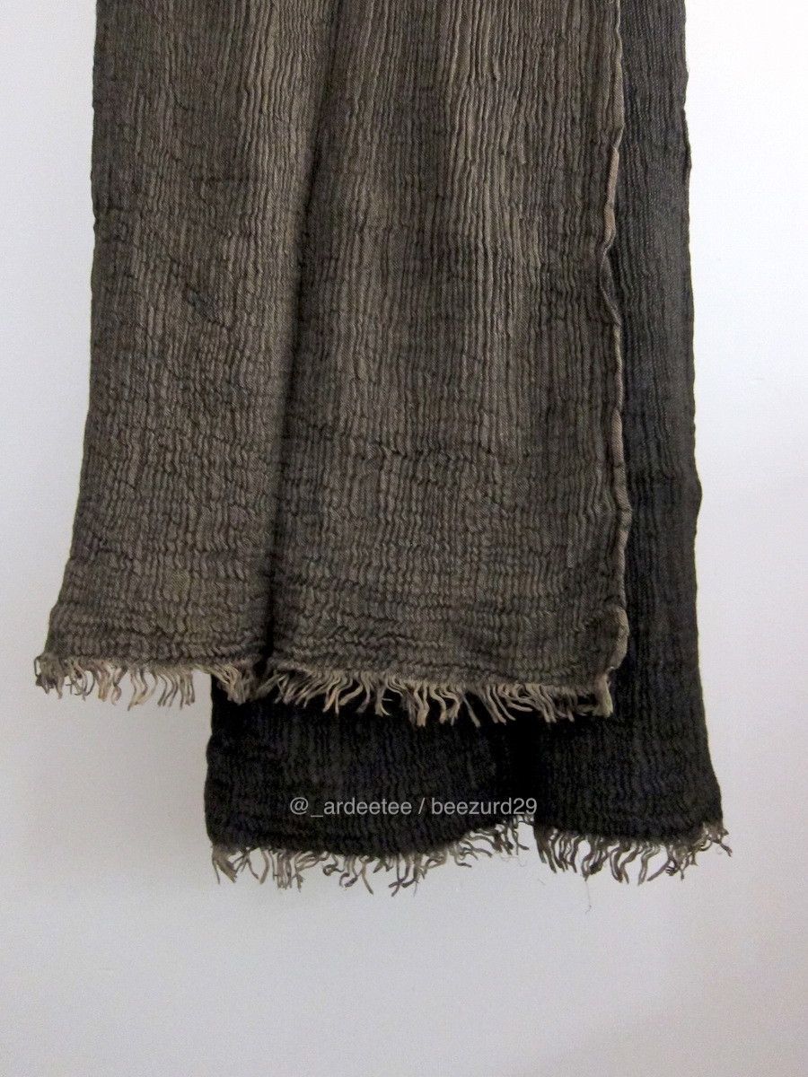 Faliero Sarti LARGE CASHMERE/SILK SCARF RUST Size ONE SIZE - 3 Thumbnail