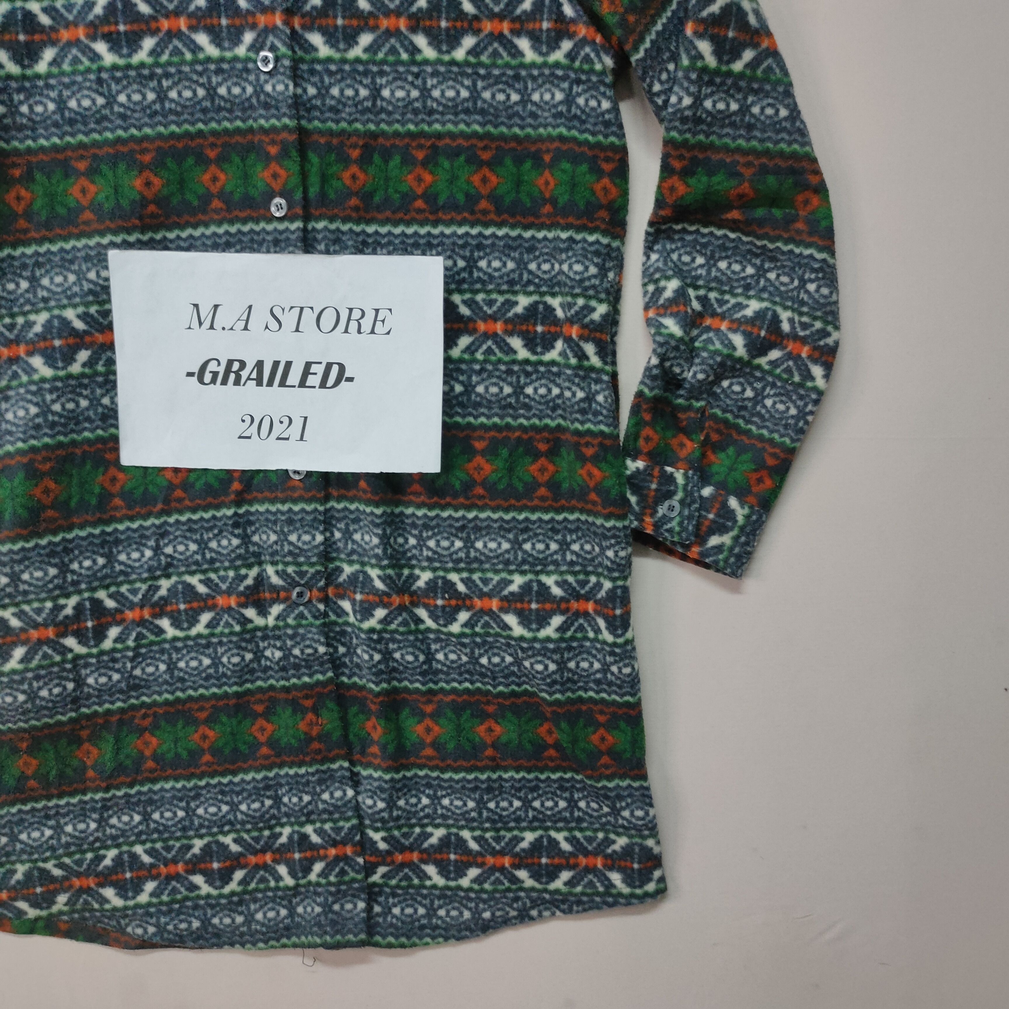 Other Vintage Unbranded Navajo Tribal Button Ups Shirt Size US S / EU 44-46 / 1 - 3 Thumbnail