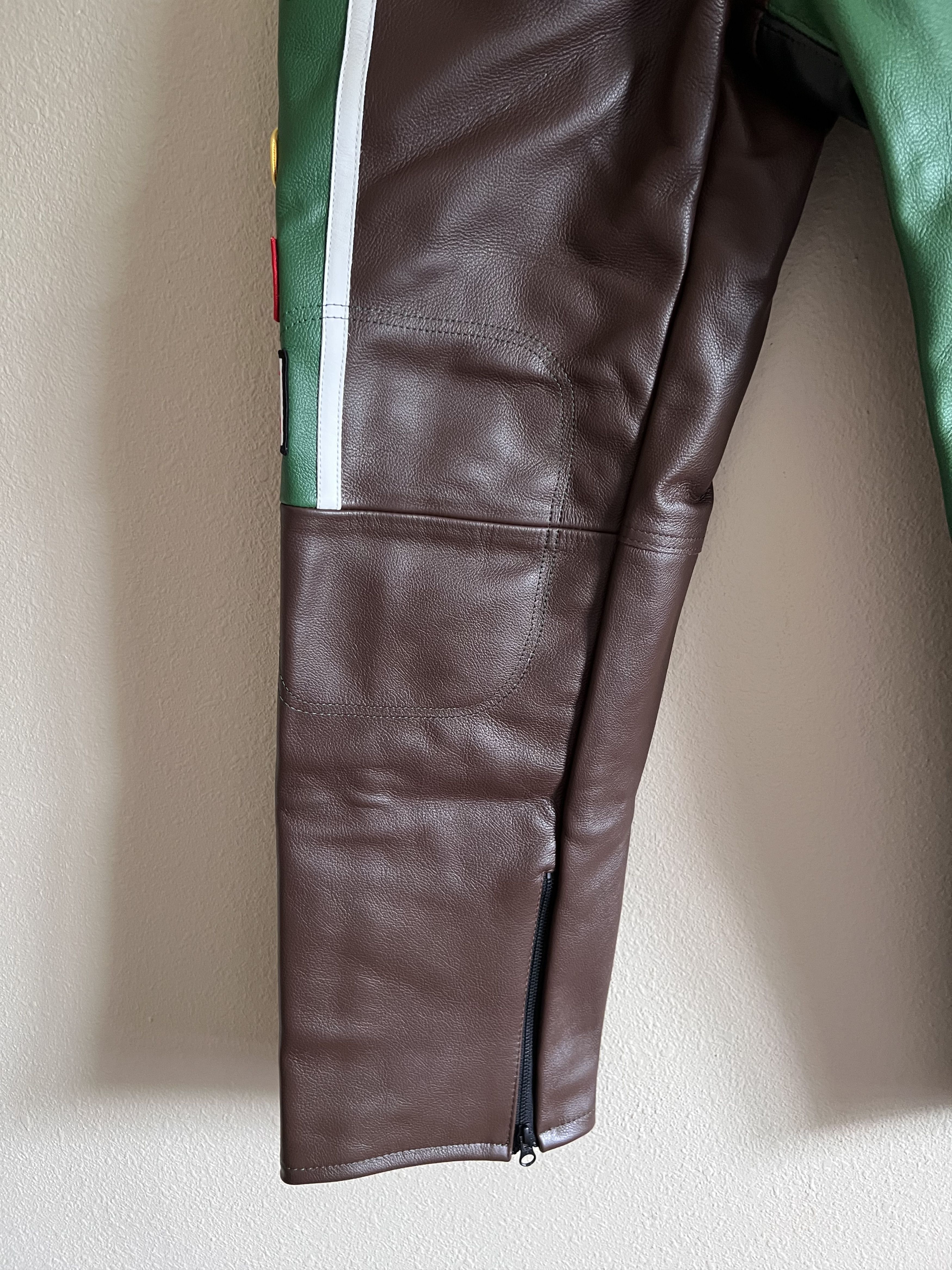 Supreme × Vanson Leathers × Yohji Yamamoto Supreme Yohji Yamamoto Vanson Leathers Split Pants Size US 36 / EU 52 - 6 Thumbnail