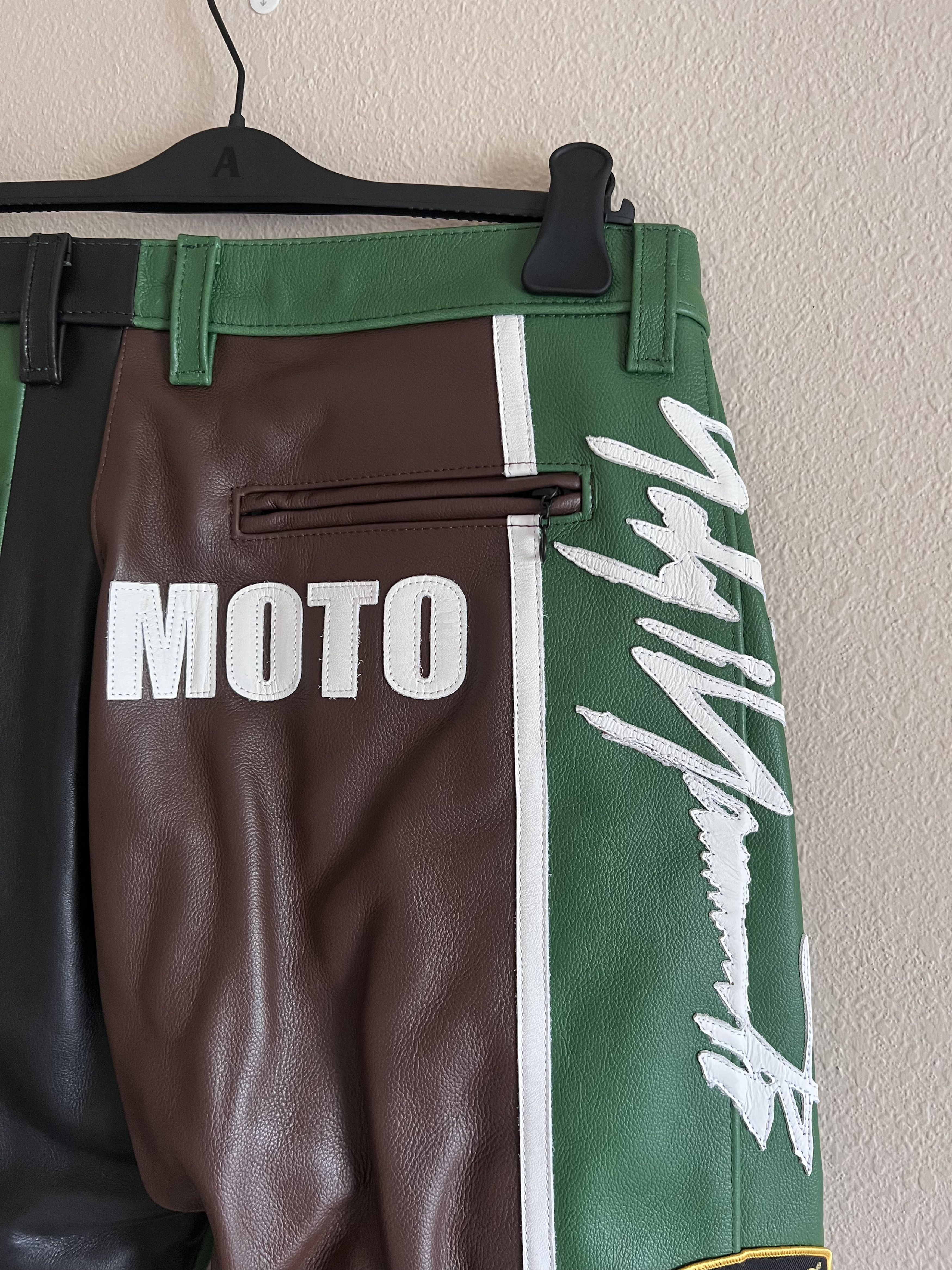 Supreme × Vanson Leathers × Yohji Yamamoto Supreme Yohji Yamamoto Vanson Leathers Split Pants Size US 36 / EU 52 - 8 Thumbnail