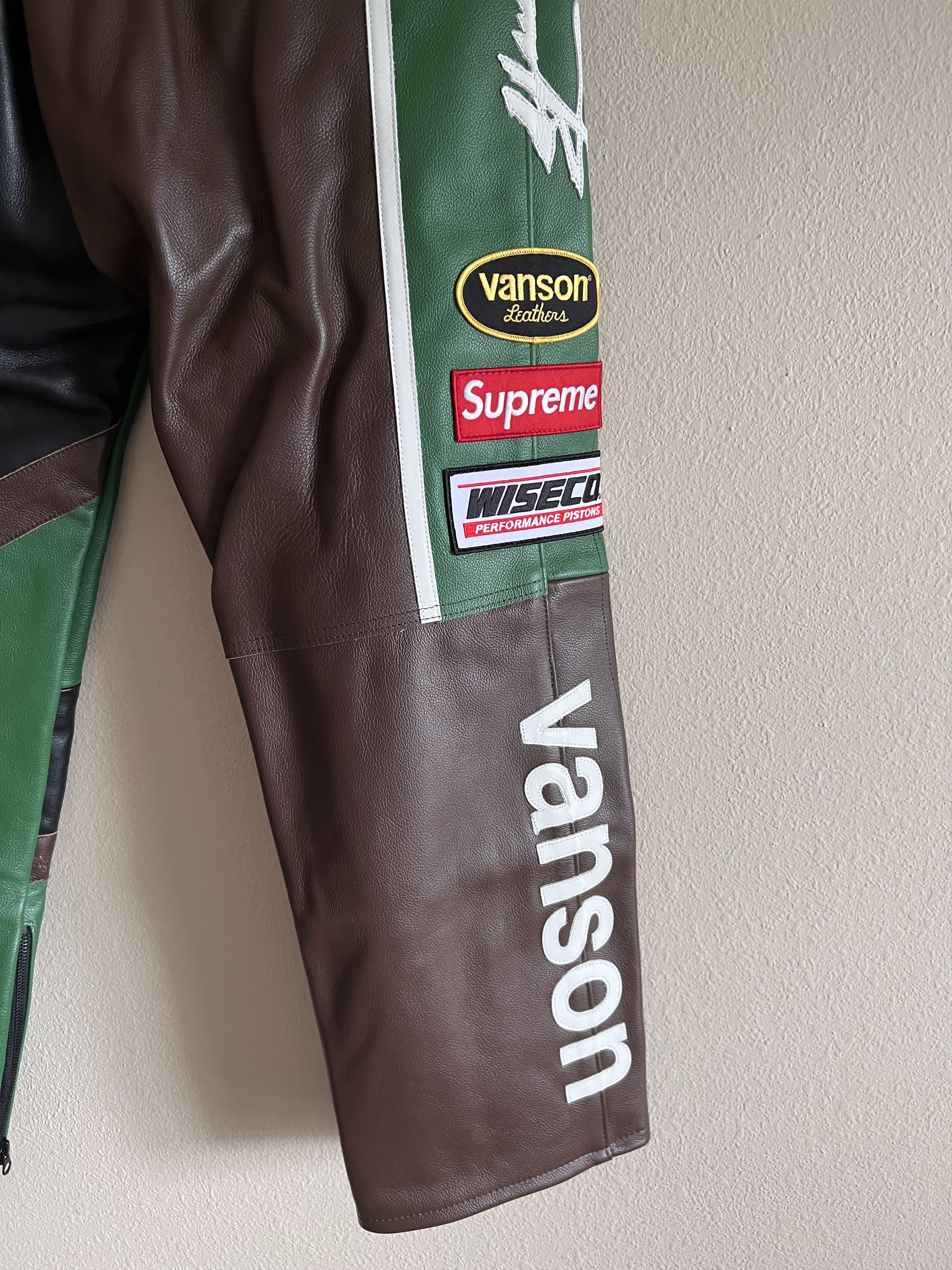 Supreme × Vanson Leathers × Yohji Yamamoto Supreme Yohji Yamamoto Vanson Leathers Split Pants Size US 36 / EU 52 - 9 Thumbnail
