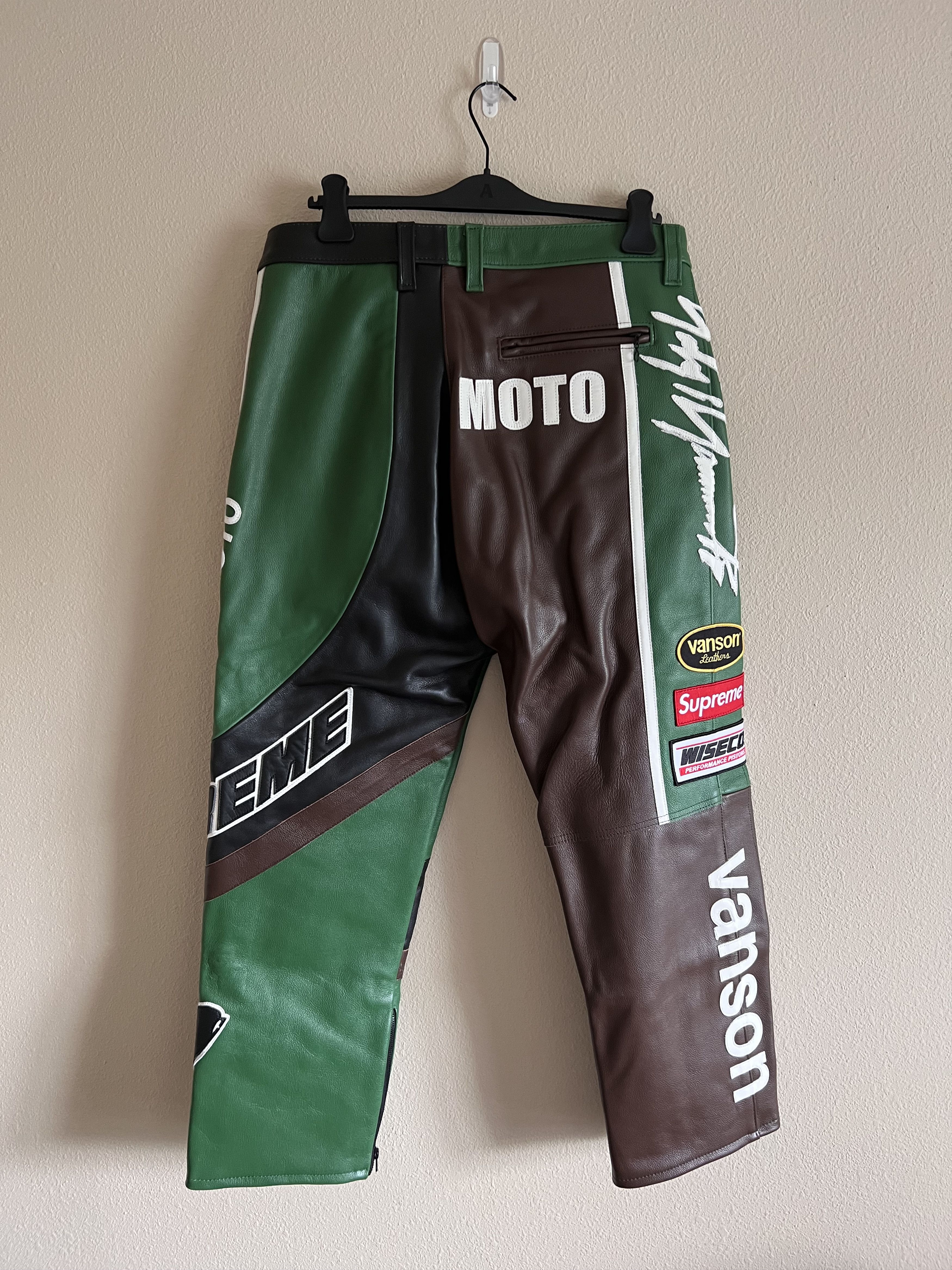 Supreme × Vanson Leathers × Yohji Yamamoto Supreme Yohji Yamamoto Vanson Leathers Split Pants Size US 36 / EU 52 - 7 Thumbnail