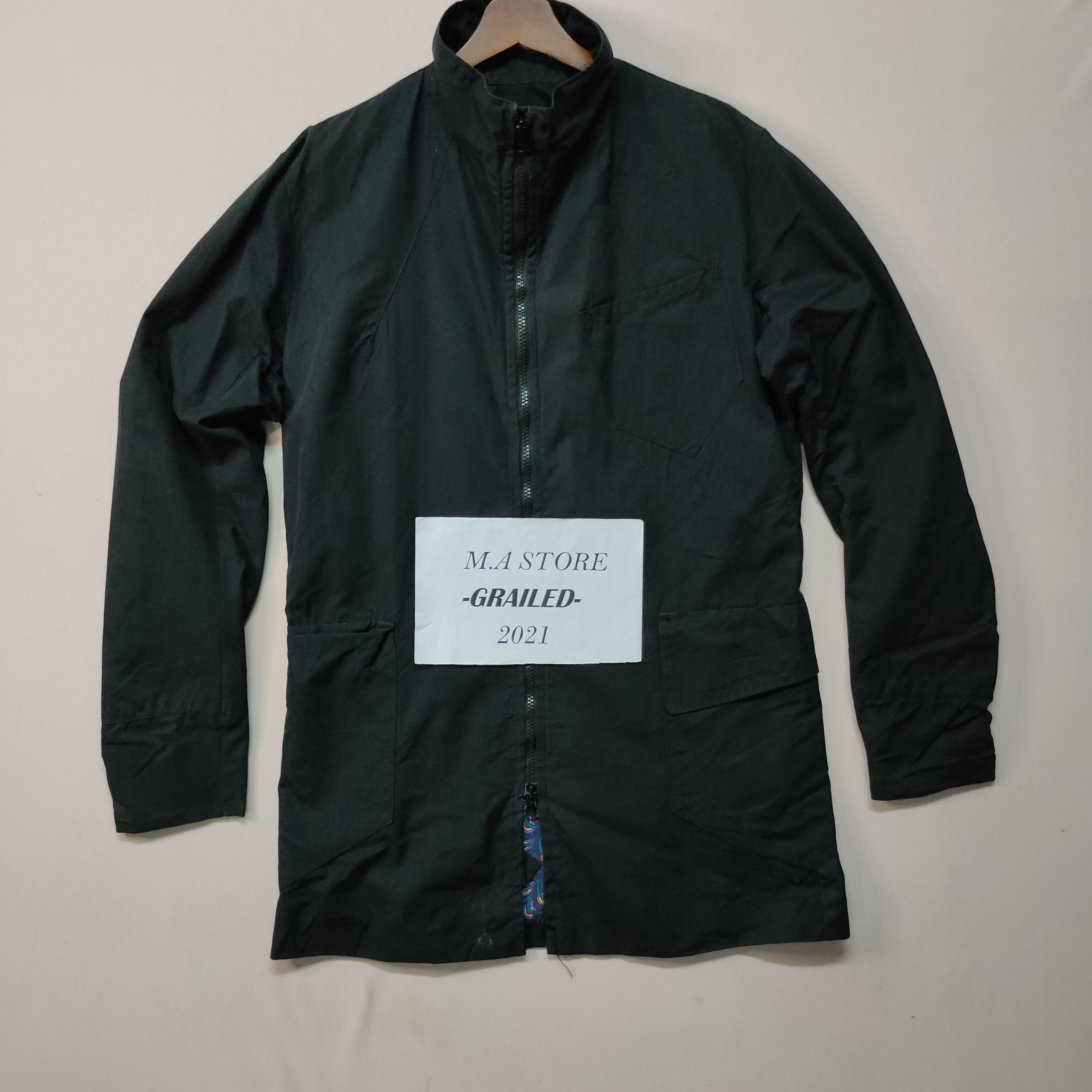 Designer Vintage Mami London Zipper Ups Nice Design Jacket Size US M / EU 48-50 / 2 - 2 Thumbnail