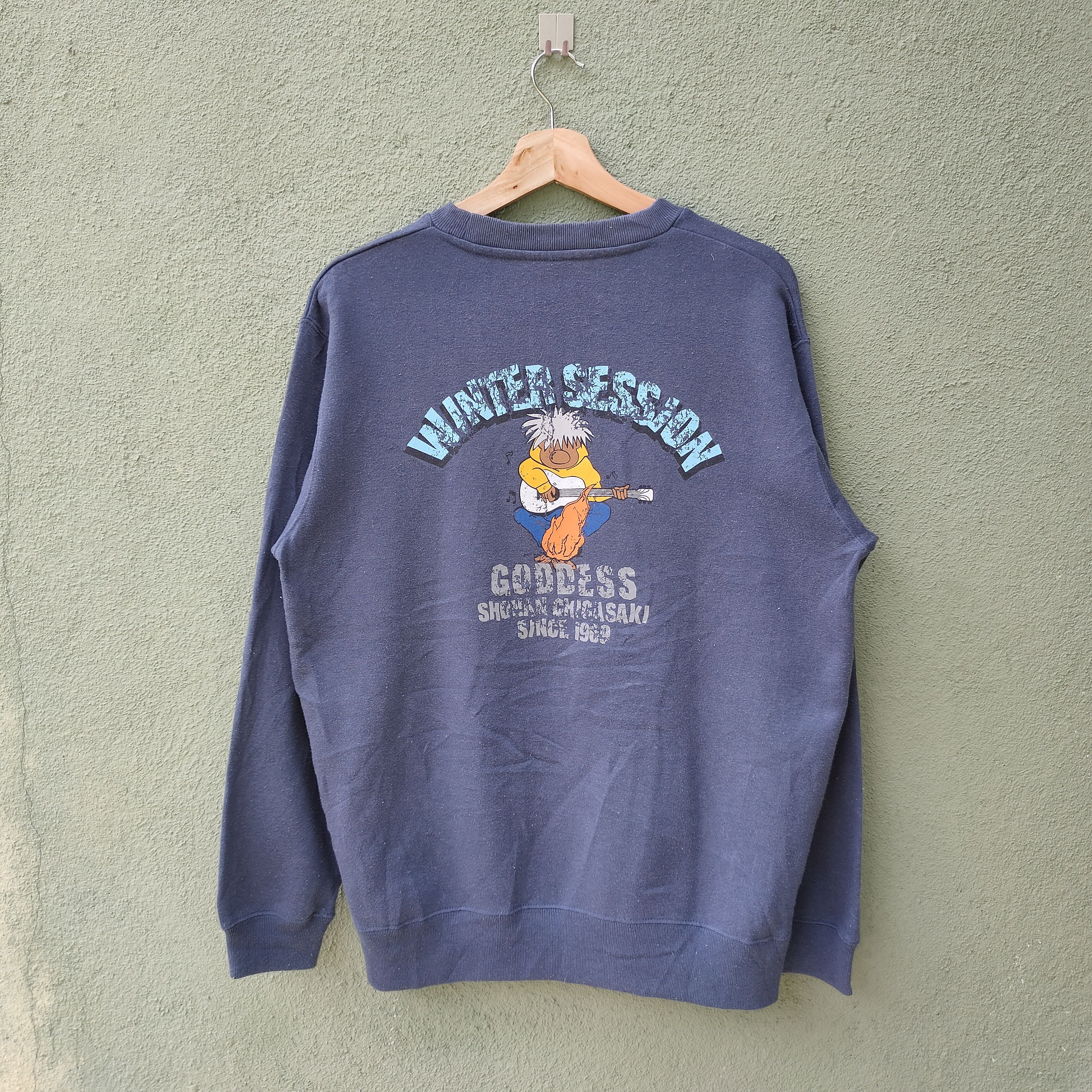 Other Vintage Gooddess Chicasaki Winter Session Sweatshirt Size US L / EU 52-54 / 3 - 1 Thumbnail
