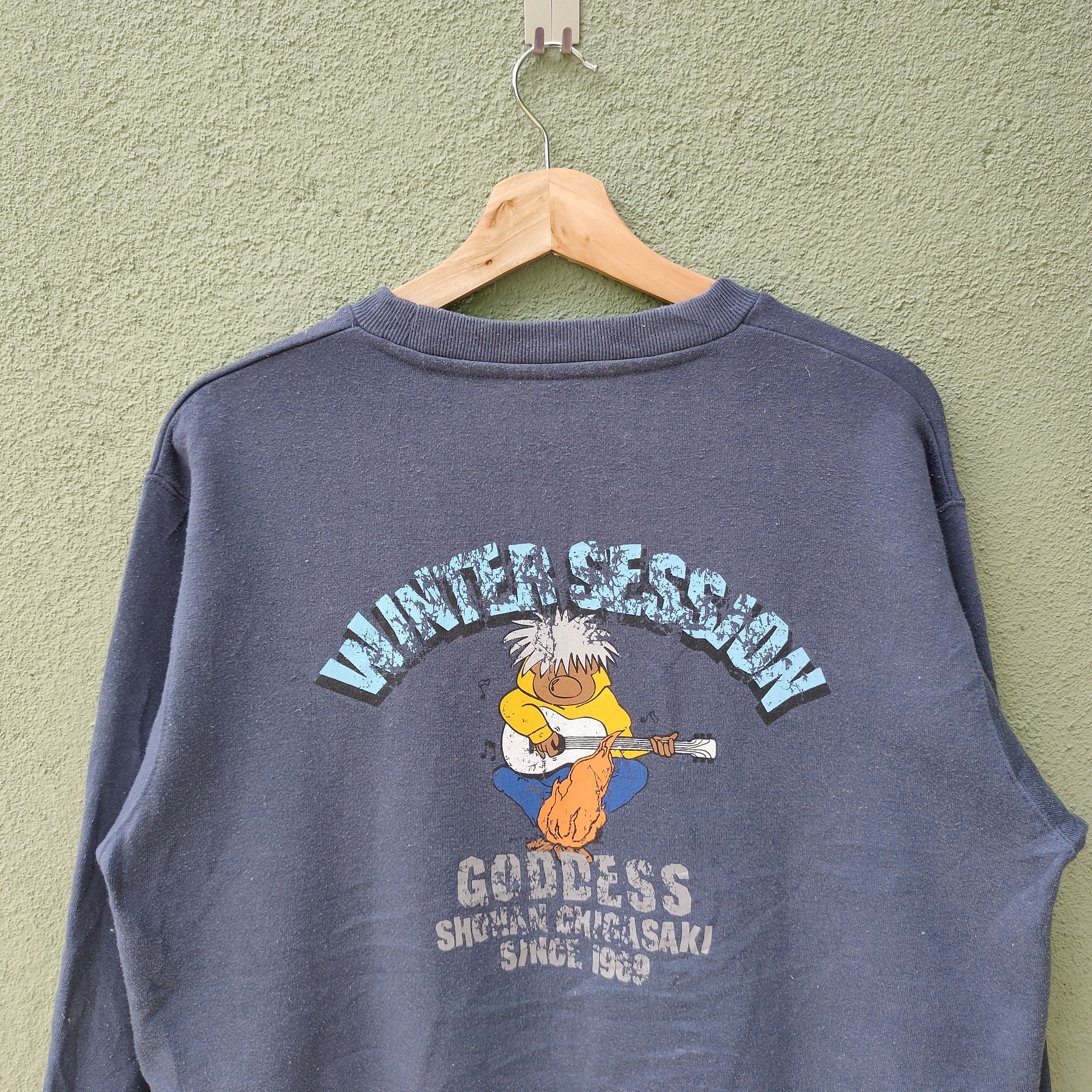 Other Vintage Gooddess Chicasaki Winter Session Sweatshirt Size US L / EU 52-54 / 3 - 8 Thumbnail