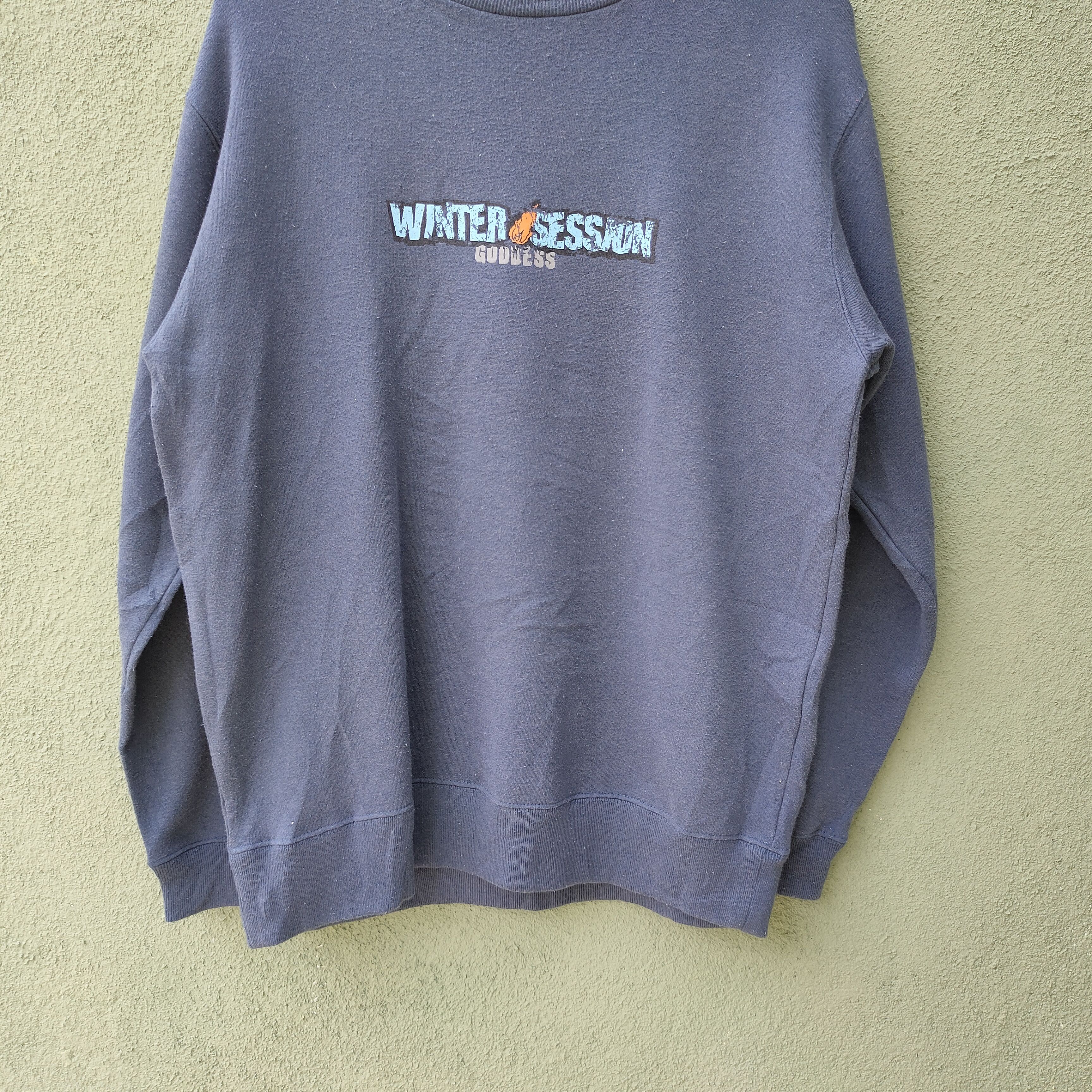 Other Vintage Gooddess Chicasaki Winter Session Sweatshirt Size US L / EU 52-54 / 3 - 3 Thumbnail
