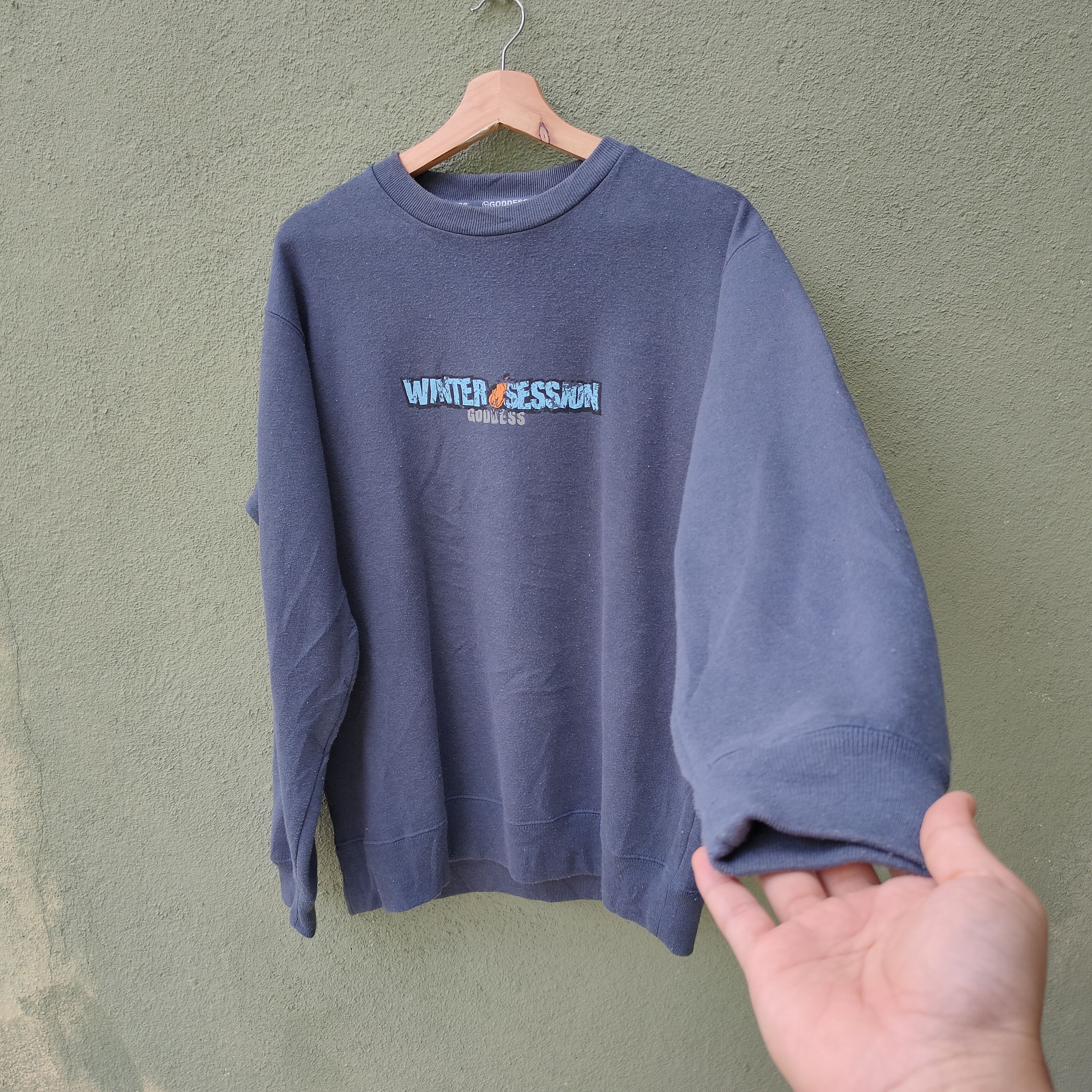 Other Vintage Gooddess Chicasaki Winter Session Sweatshirt Size US L / EU 52-54 / 3 - 9 Thumbnail