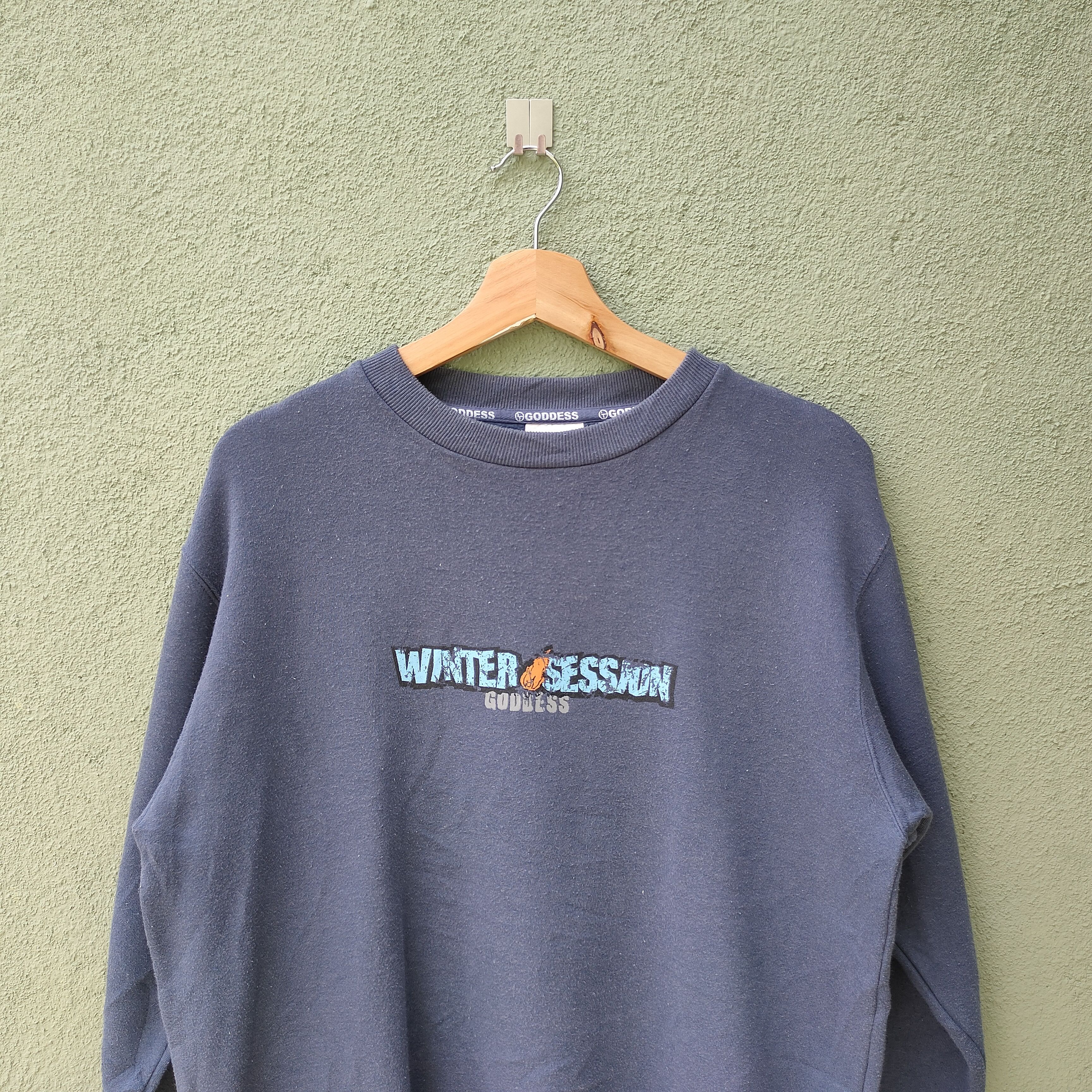 Other Vintage Gooddess Chicasaki Winter Session Sweatshirt Size US L / EU 52-54 / 3 - 4 Thumbnail