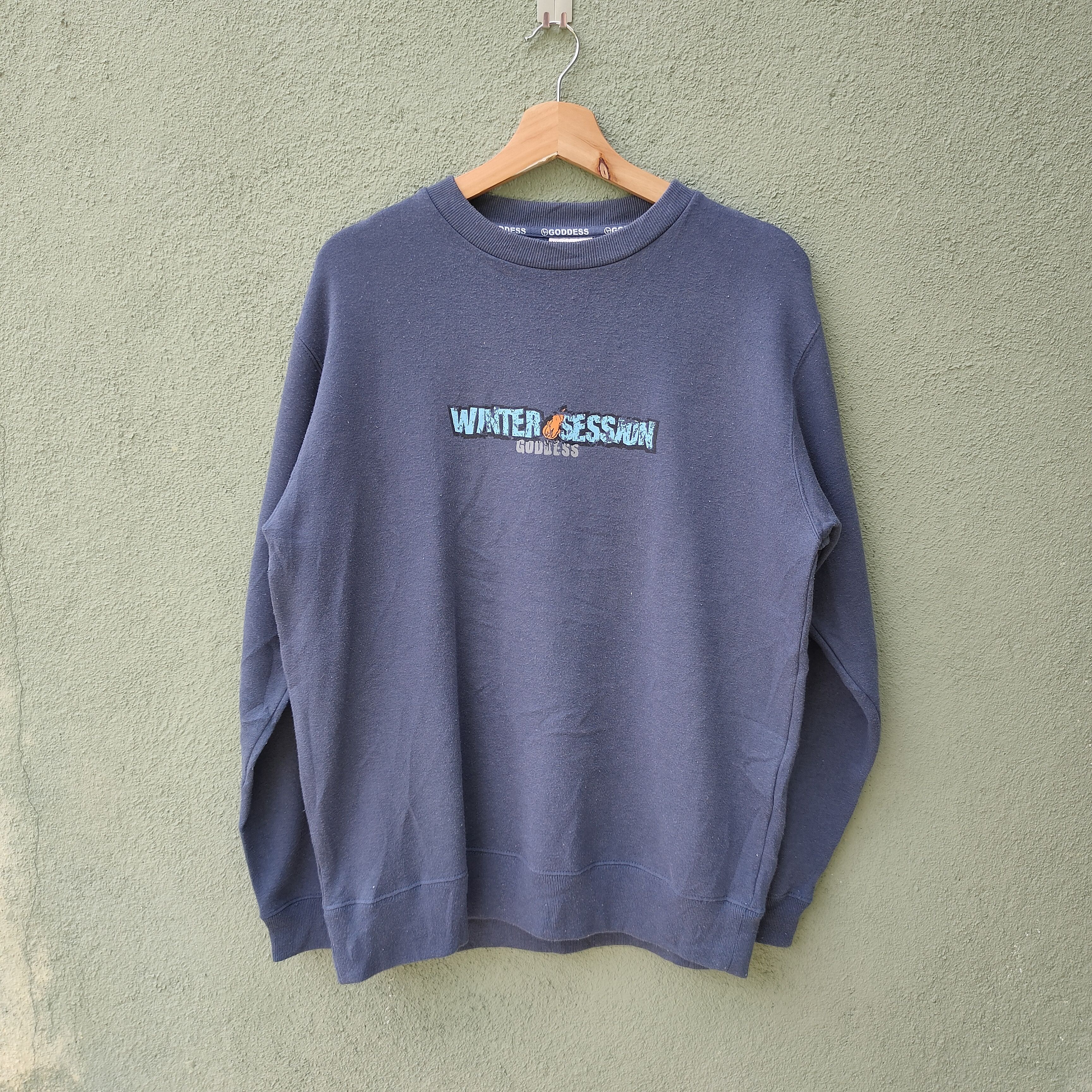 Other Vintage Gooddess Chicasaki Winter Session Sweatshirt Size US L / EU 52-54 / 3 - 2 Thumbnail