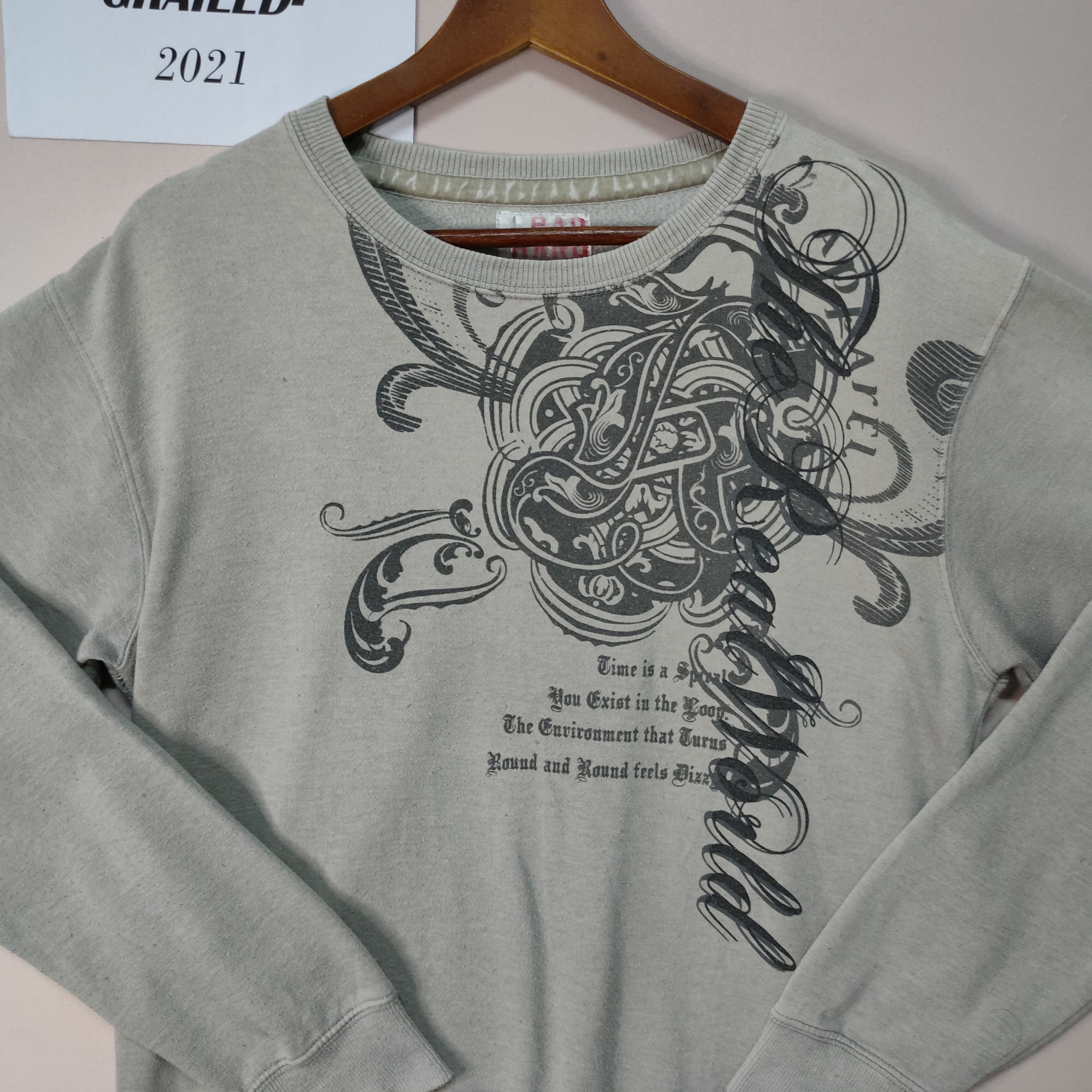 Japanese Brand × Vintage VINTAGE PAN HEART NICE DISIGN SWEATSHIRT Size US M / EU 48-50 / 2 - 7 Thumbnail