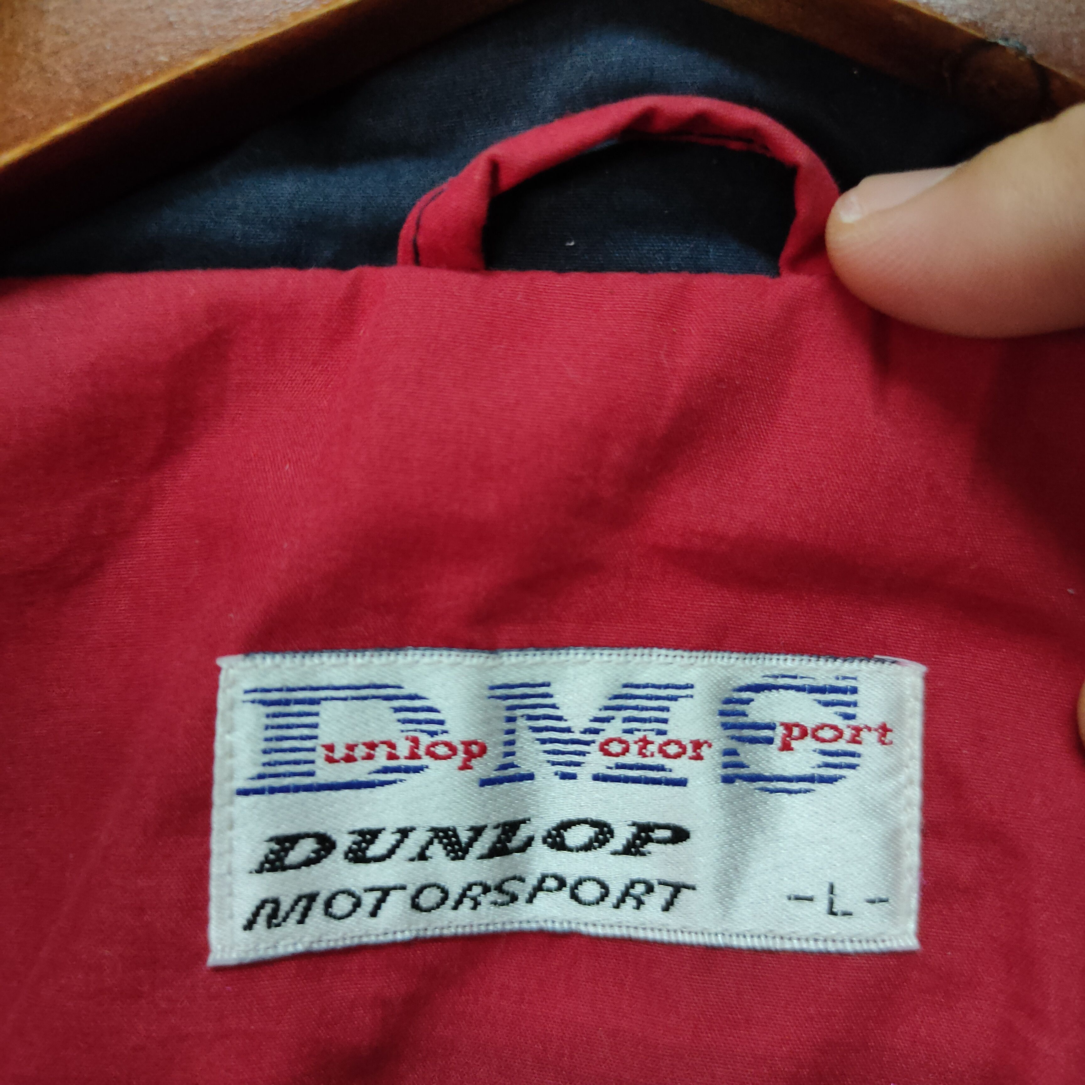 Dunlop VINTAGE DUNLOP MOTORSPORT EMBROIDERY SMALL LOGO SWEATER Size US L / EU 52-54 / 3 - 5 Thumbnail