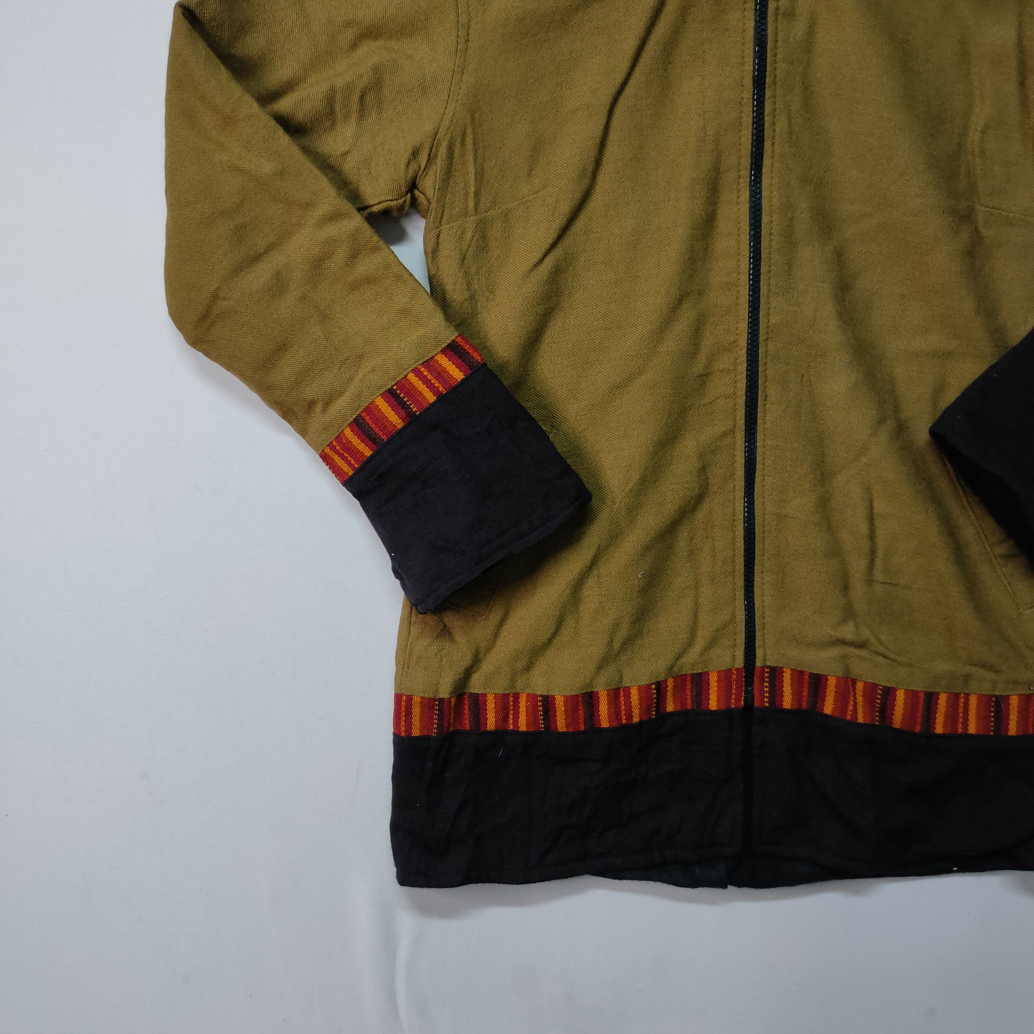 Other × Vintage VINTAGE UNBRANDED REVERSIBLE HOODIE ZIPPER JACKET Size US S / EU 44-46 / 1 - 7 Thumbnail