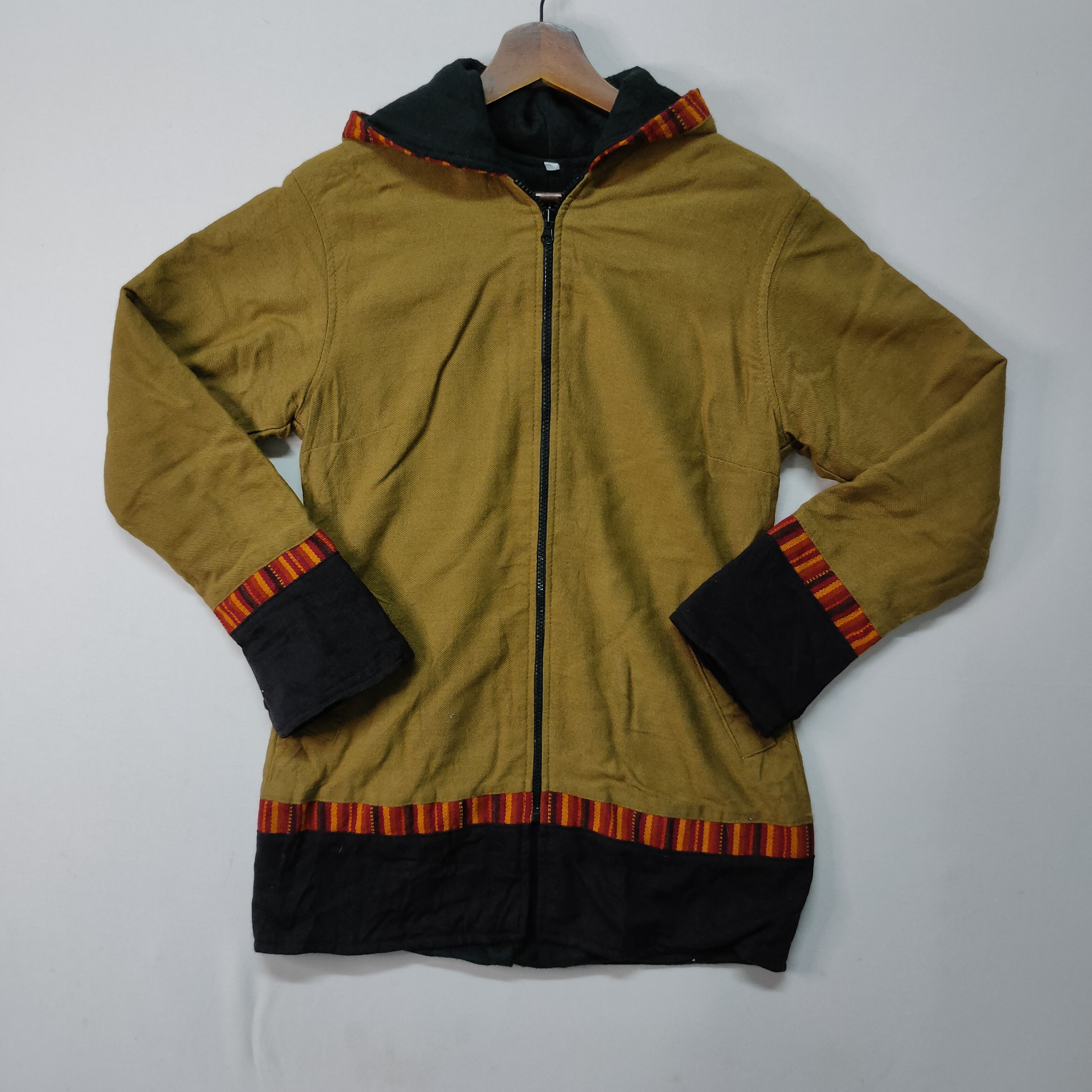 Other × Vintage VINTAGE UNBRANDED REVERSIBLE HOODIE ZIPPER JACKET Size US S / EU 44-46 / 1 - 1 Thumbnail