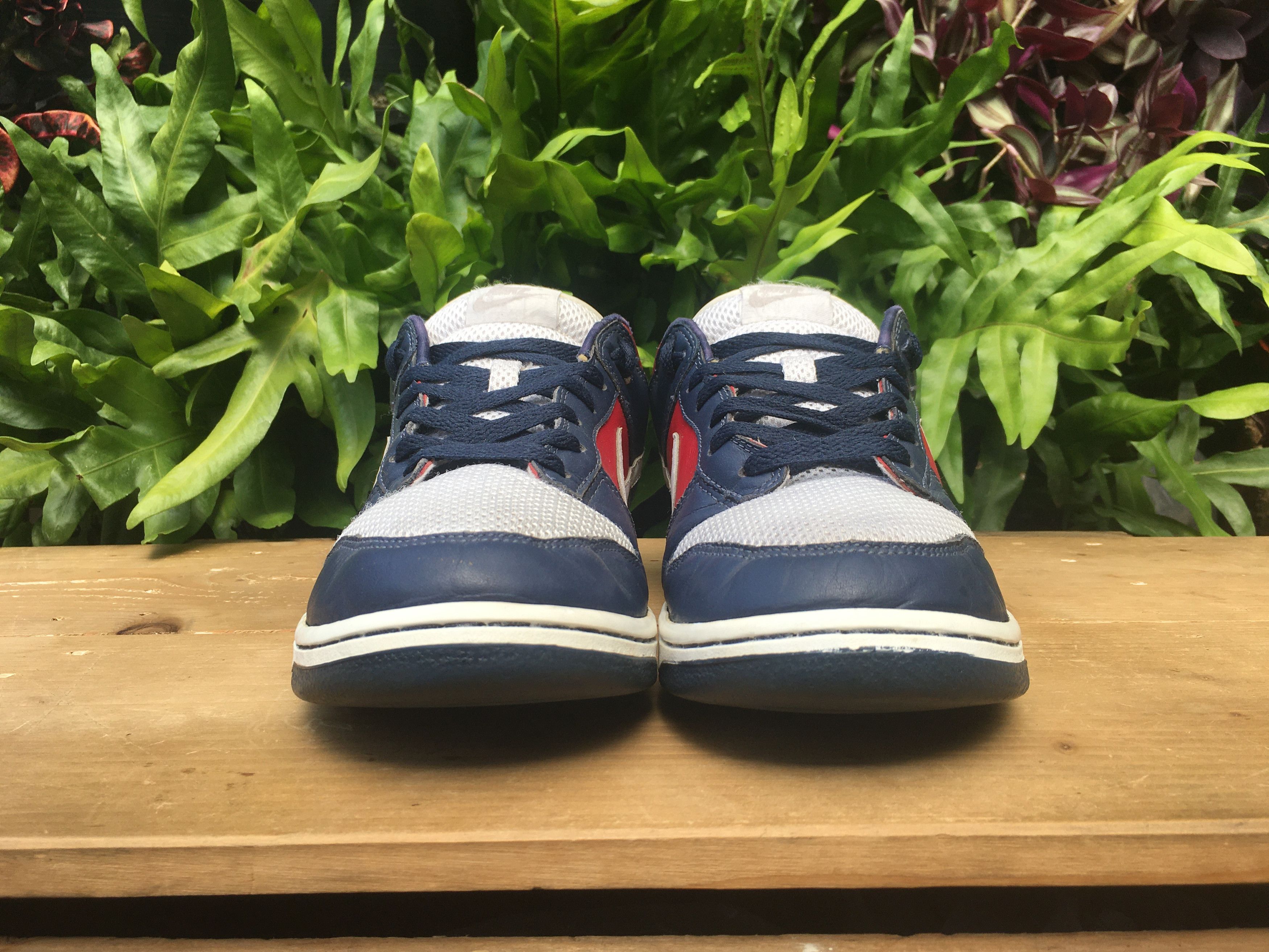 Nike 🔥 Nike Dunk Low ID Obsidian Red White 2007 Size US 10.5 / EU 43-44 - 9 Thumbnail