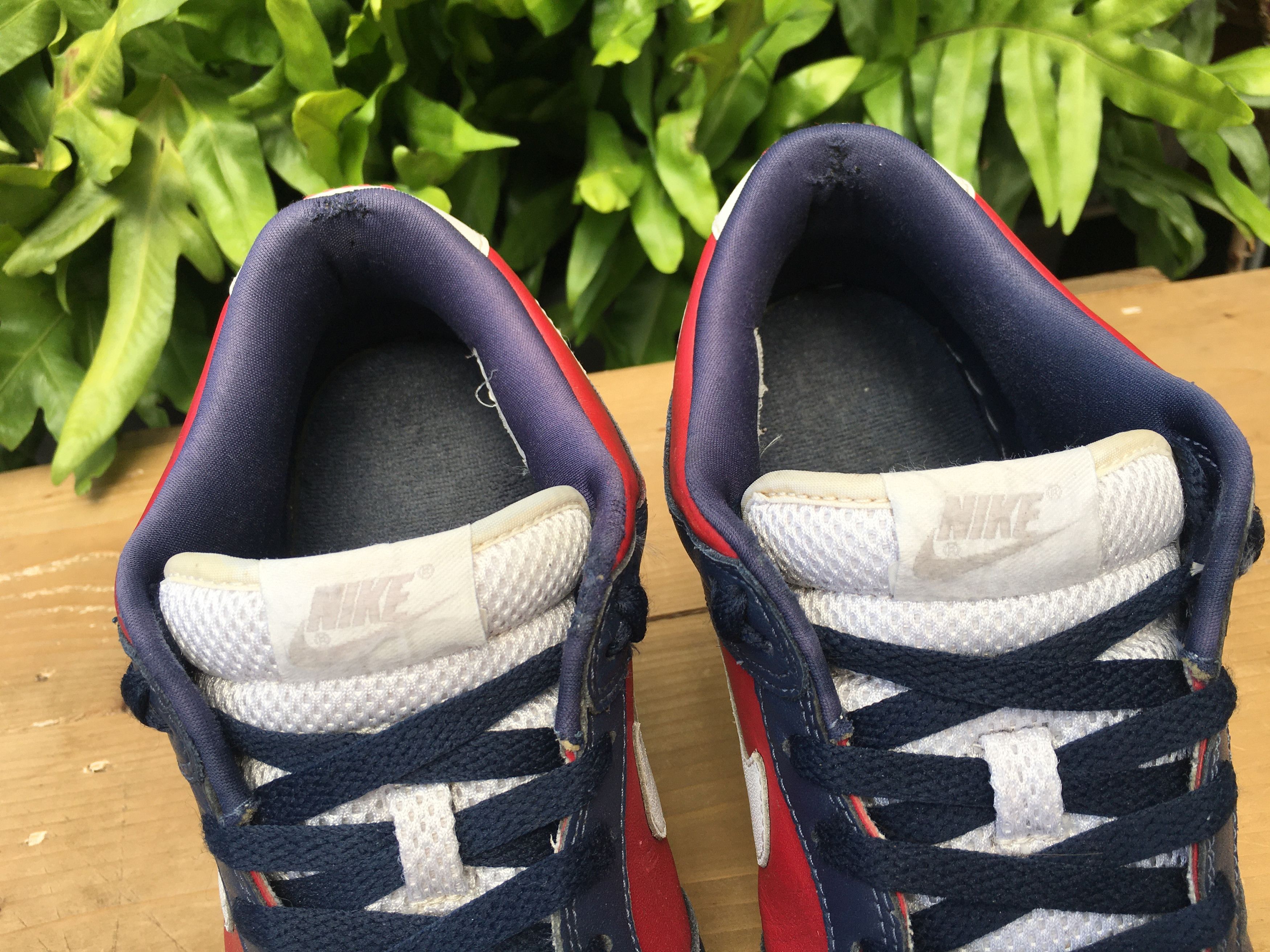 Nike 🔥 Nike Dunk Low ID Obsidian Red White 2007 Size US 10.5 / EU 43-44 - 11 Thumbnail