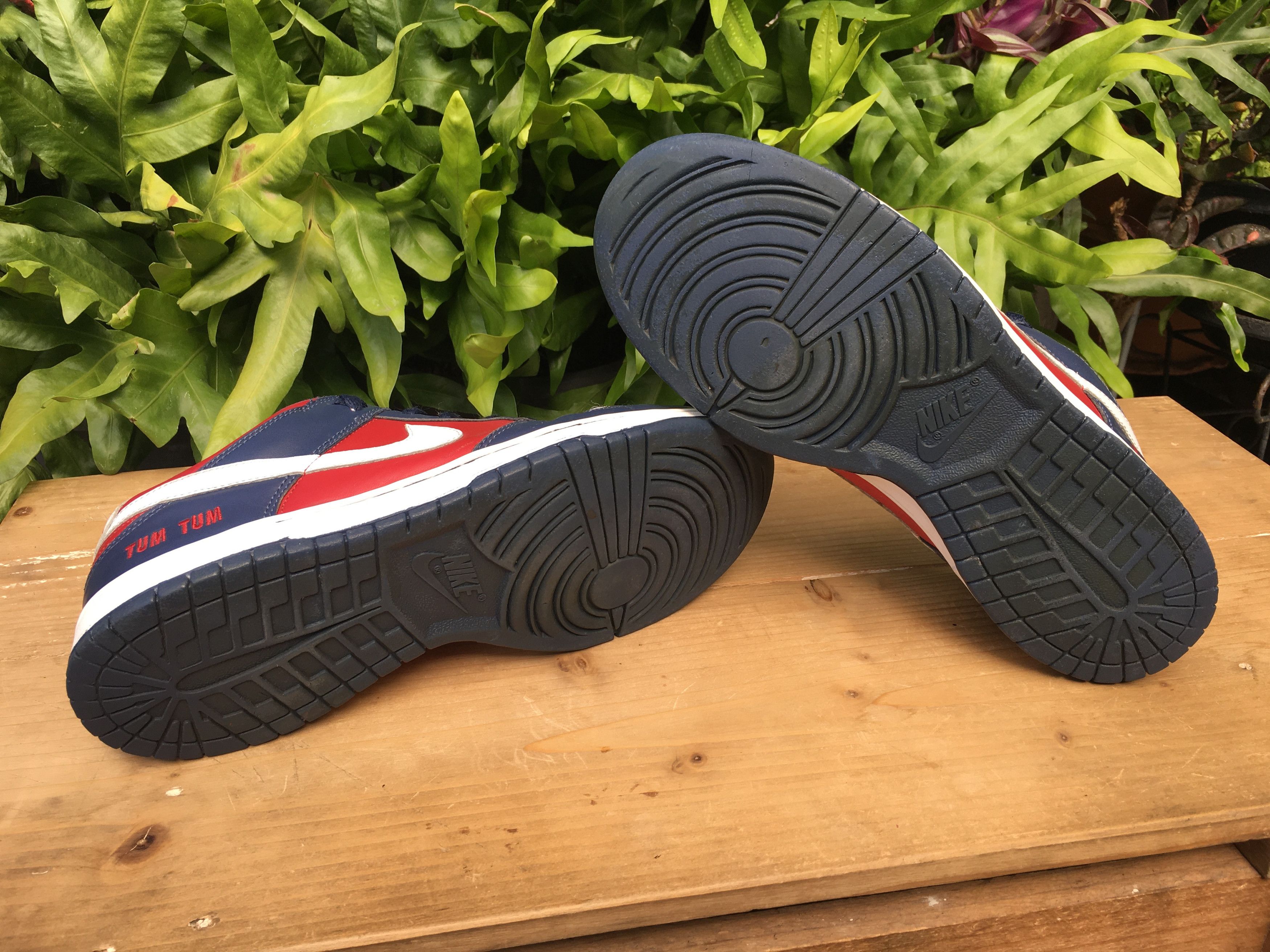 Nike 🔥 Nike Dunk Low ID Obsidian Red White 2007 Size US 10.5 / EU 43-44 - 15 Thumbnail