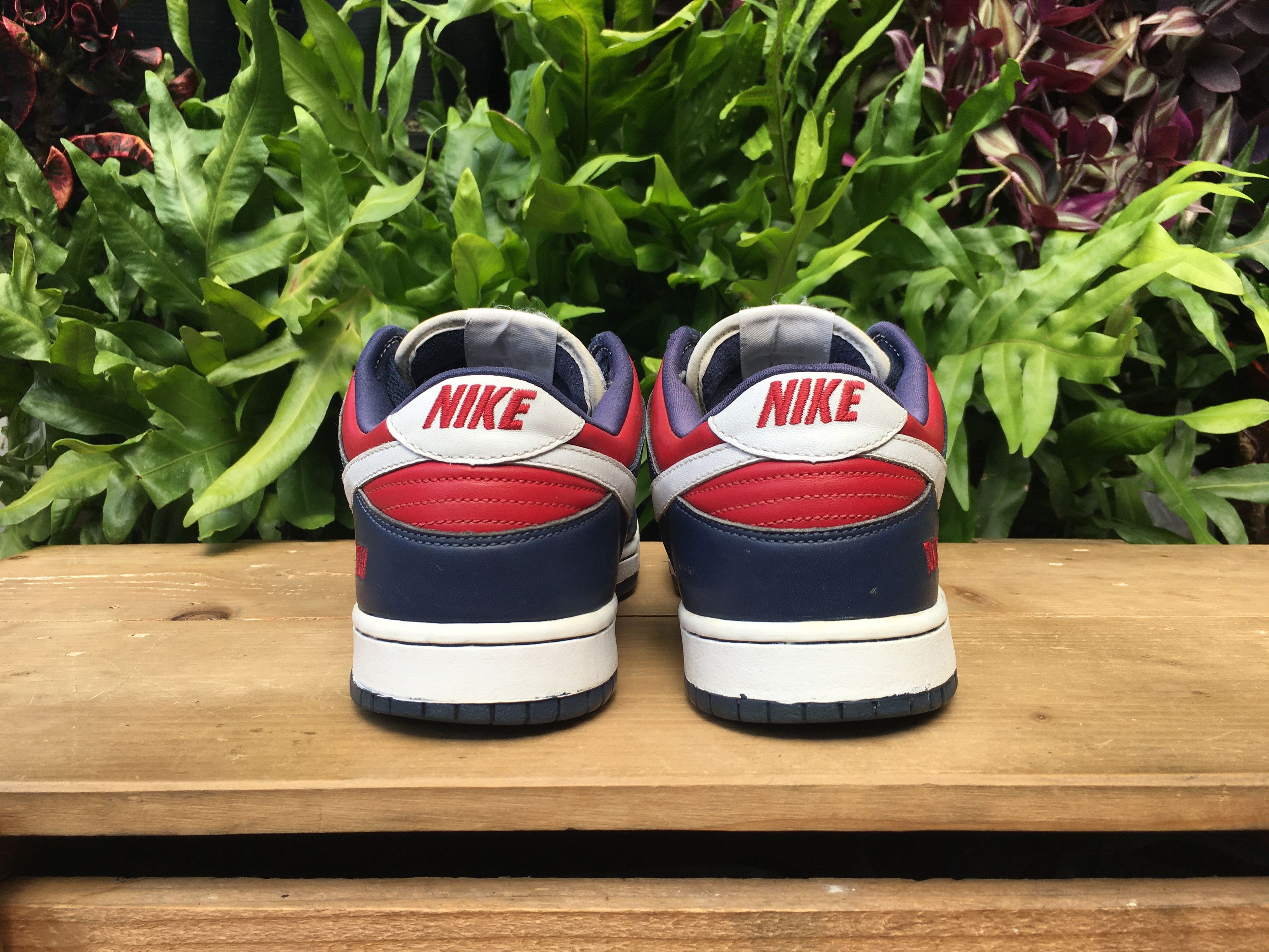 Nike 🔥 Nike Dunk Low ID Obsidian Red White 2007 Size US 10.5 / EU 43-44 - 13 Thumbnail