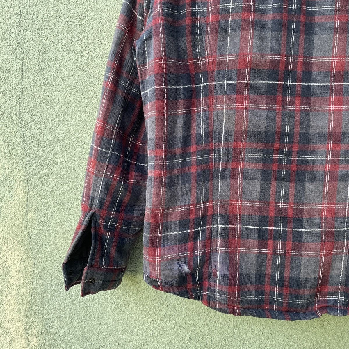 Levi's × Levi's Vintage Clothing × Vintage Vintage‼️ LEVI’S STRAUSS & CO Checkred Button Ups Jacket Size US M / EU 48-50 / 2 - 13 Thumbnail