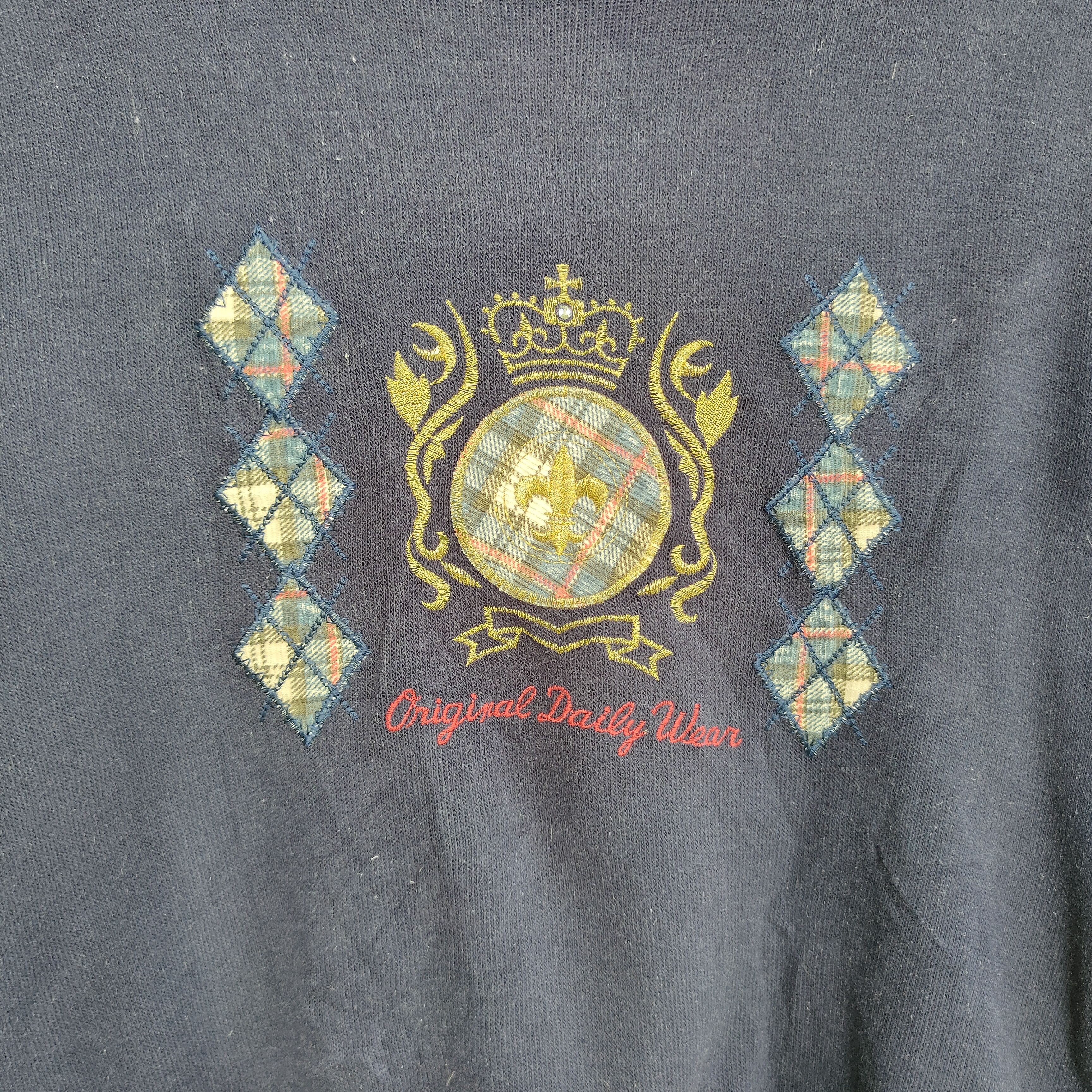Designer × Vintage Vintage Wave Gal Original Daily Wear Sweatshirt Size US M / EU 48-50 / 2 - 2 Thumbnail