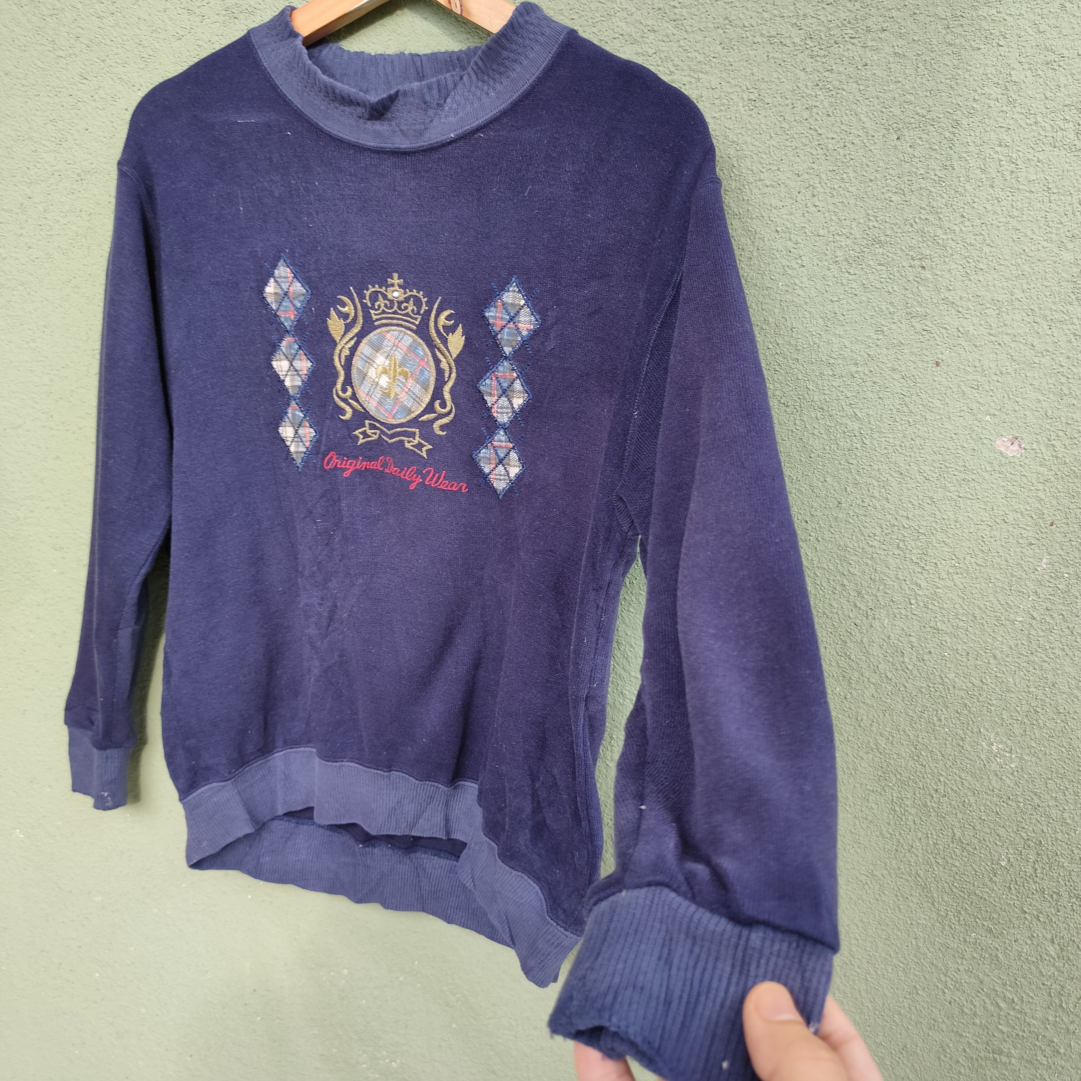 Designer × Vintage Vintage Wave Gal Original Daily Wear Sweatshirt Size US M / EU 48-50 / 2 - 7 Thumbnail