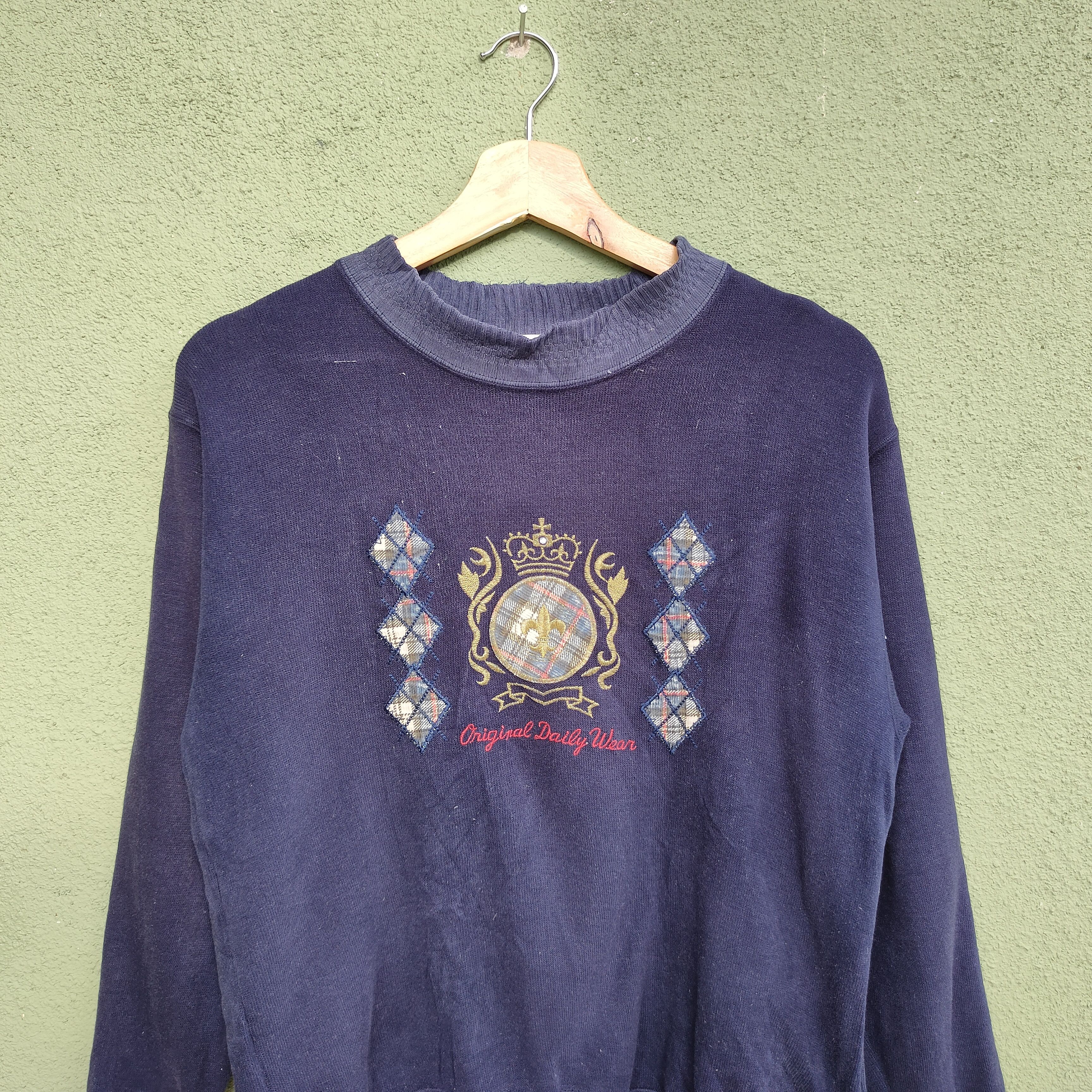 Designer × Vintage Vintage Wave Gal Original Daily Wear Sweatshirt Size US M / EU 48-50 / 2 - 4 Thumbnail