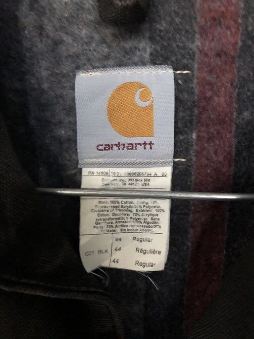 Carhartt VINTAGE CARHARTT DETROIT WOOL BLANKET LINING WORK JACKET Size US XL / EU 56 / 4 - 6 Thumbnail