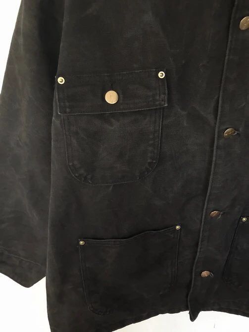 Carhartt VINTAGE CARHARTT DETROIT WOOL BLANKET LINING WORK JACKET Size US XL / EU 56 / 4 - 4 Thumbnail