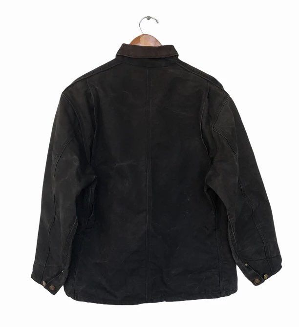 Carhartt VINTAGE CARHARTT DETROIT WOOL BLANKET LINING WORK JACKET Size US XL / EU 56 / 4 - 3 Thumbnail