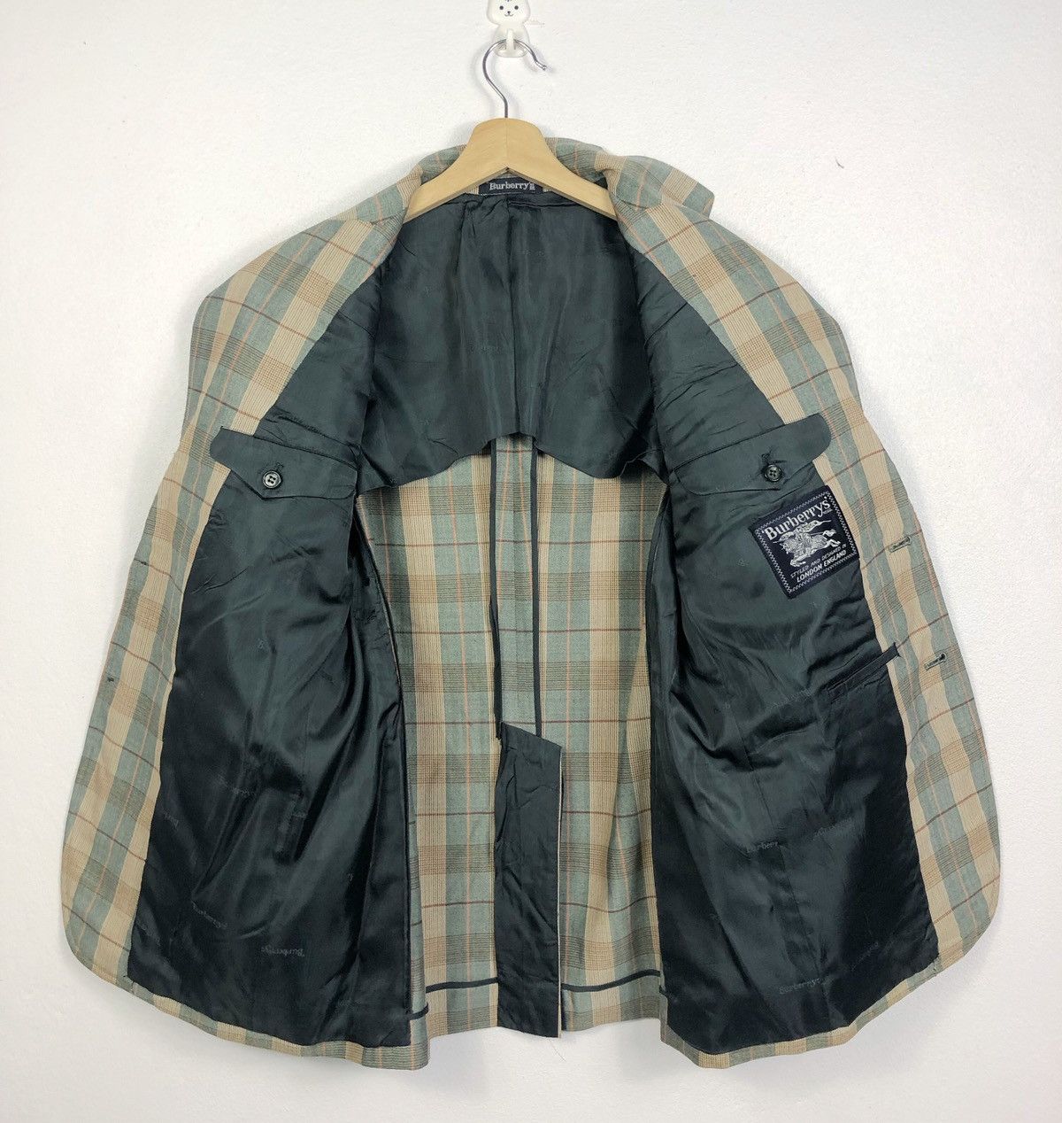 Burberry Prorsum Rare Vintage Burberrys Checkered Blazer Suit Size US M / EU 48-50 / 2 - 7 Thumbnail