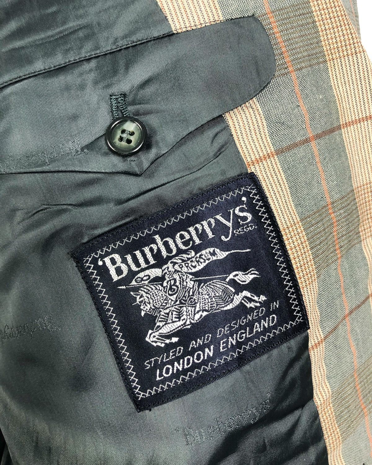 Burberry Prorsum Rare Vintage Burberrys Checkered Blazer Suit Size US M / EU 48-50 / 2 - 8 Thumbnail